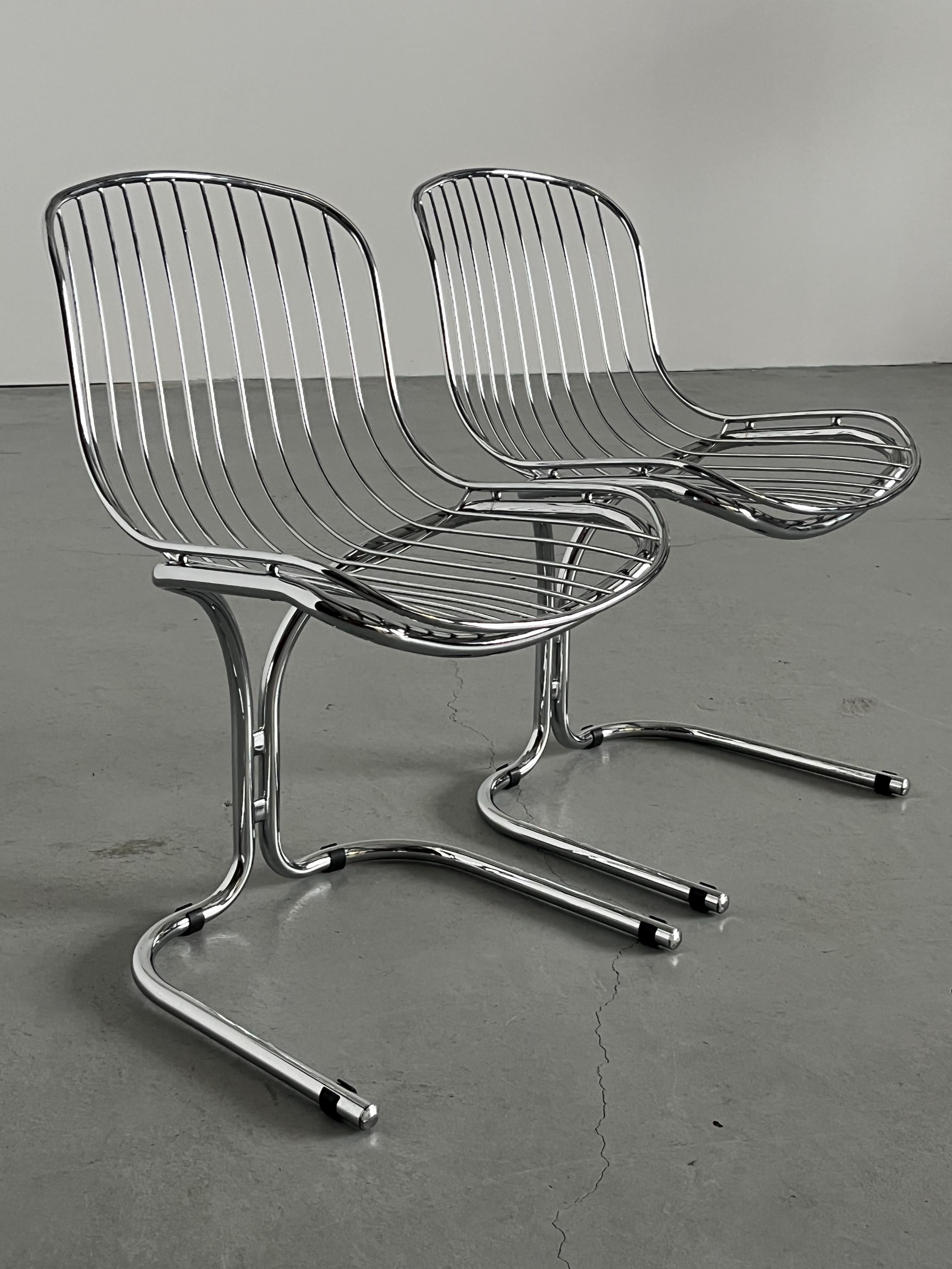 ‘Radiofreccia’ Dining Chairs by Gastone Rinaldi