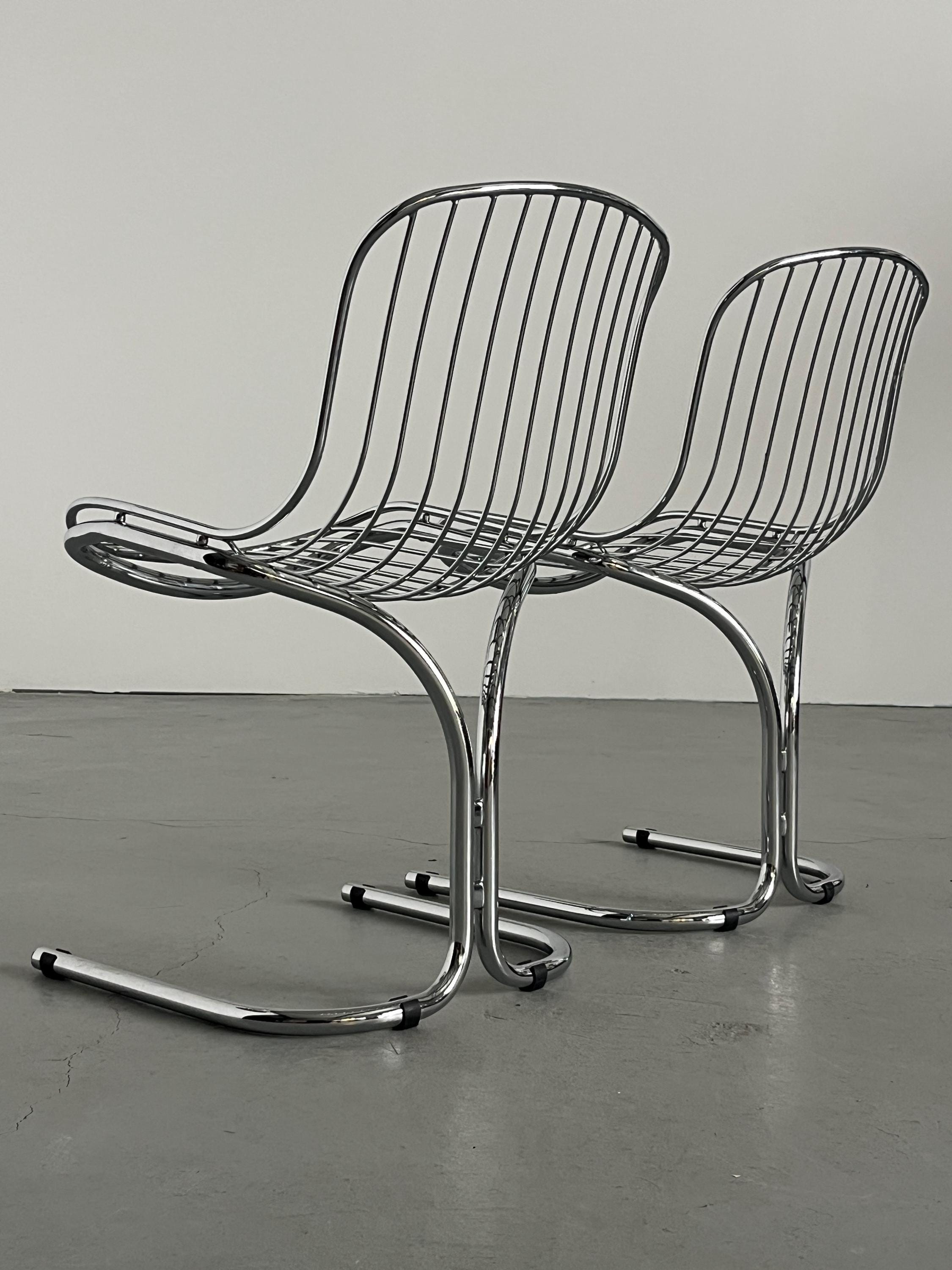 ‘Radiofreccia’ Dining Chairs by Gastone Rinaldi