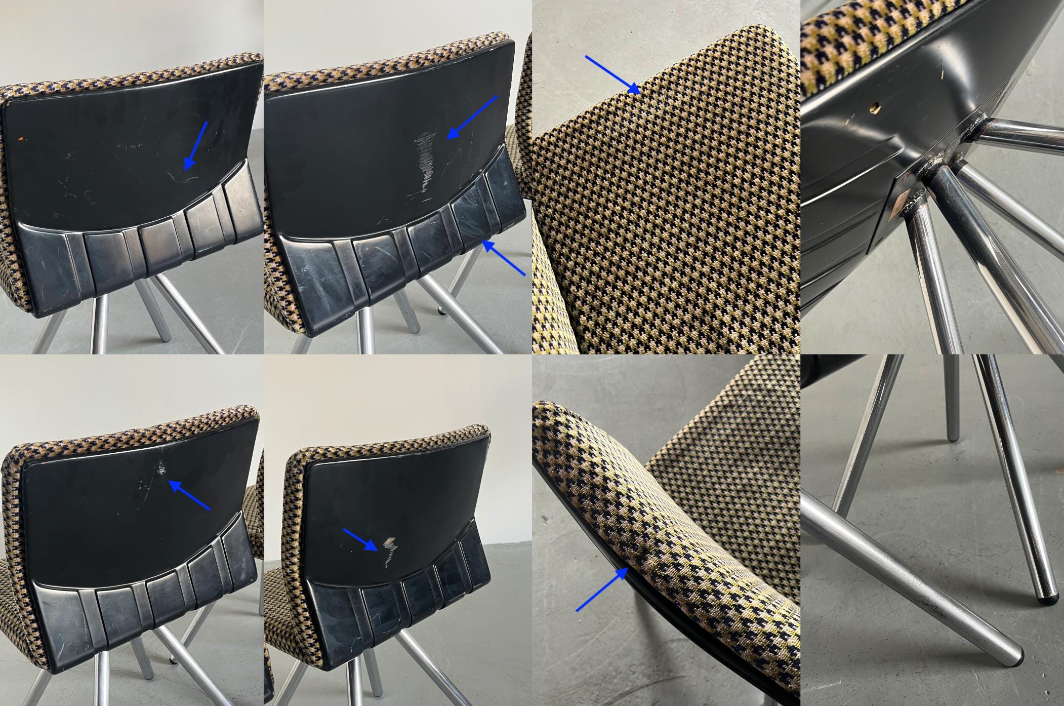 Dining Chairs by Hans von Klier for Rossi di Albizzate