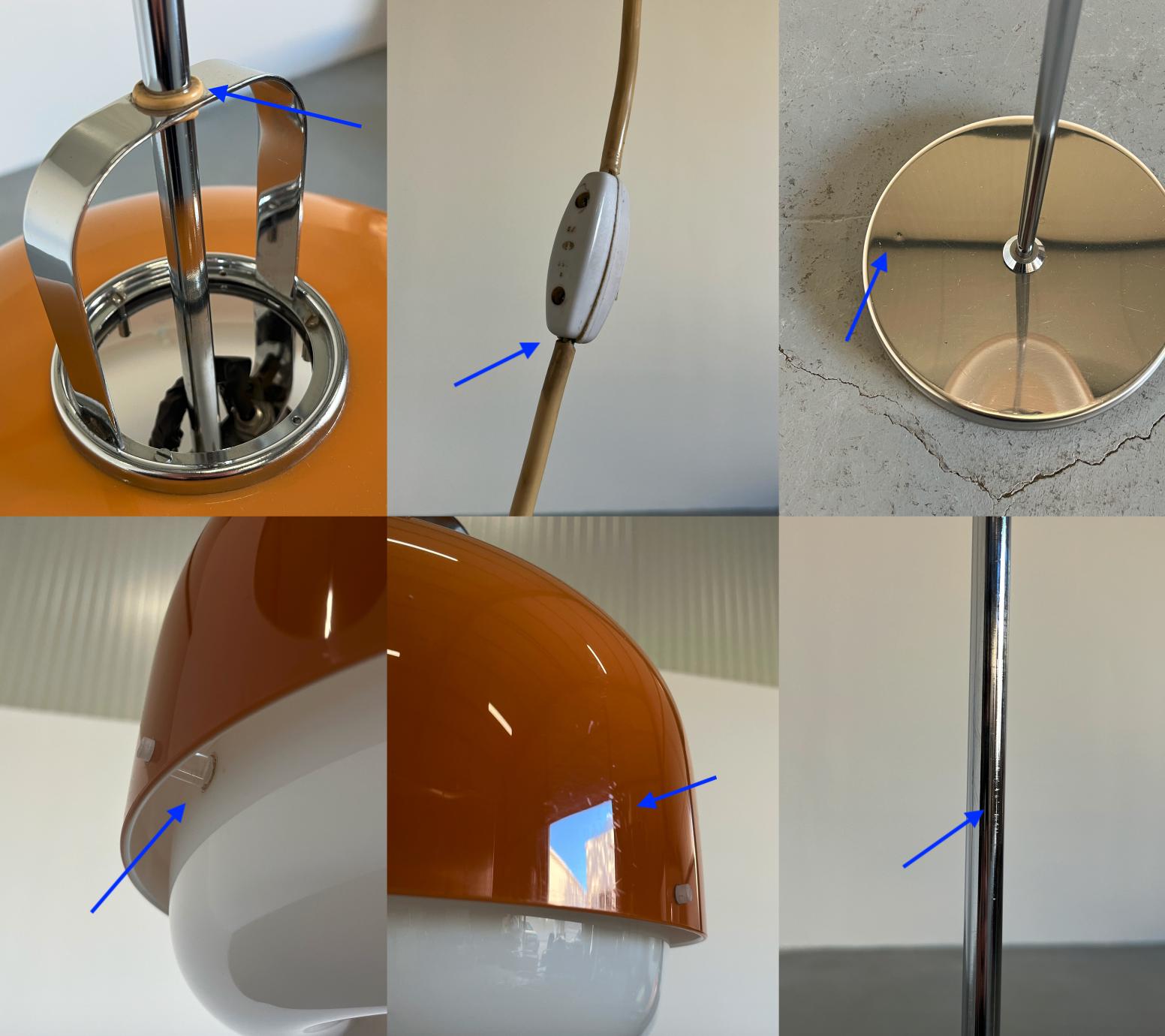 ‘Medusa’ Floor Lamp by Harvey Guzzini Studio for Meblo