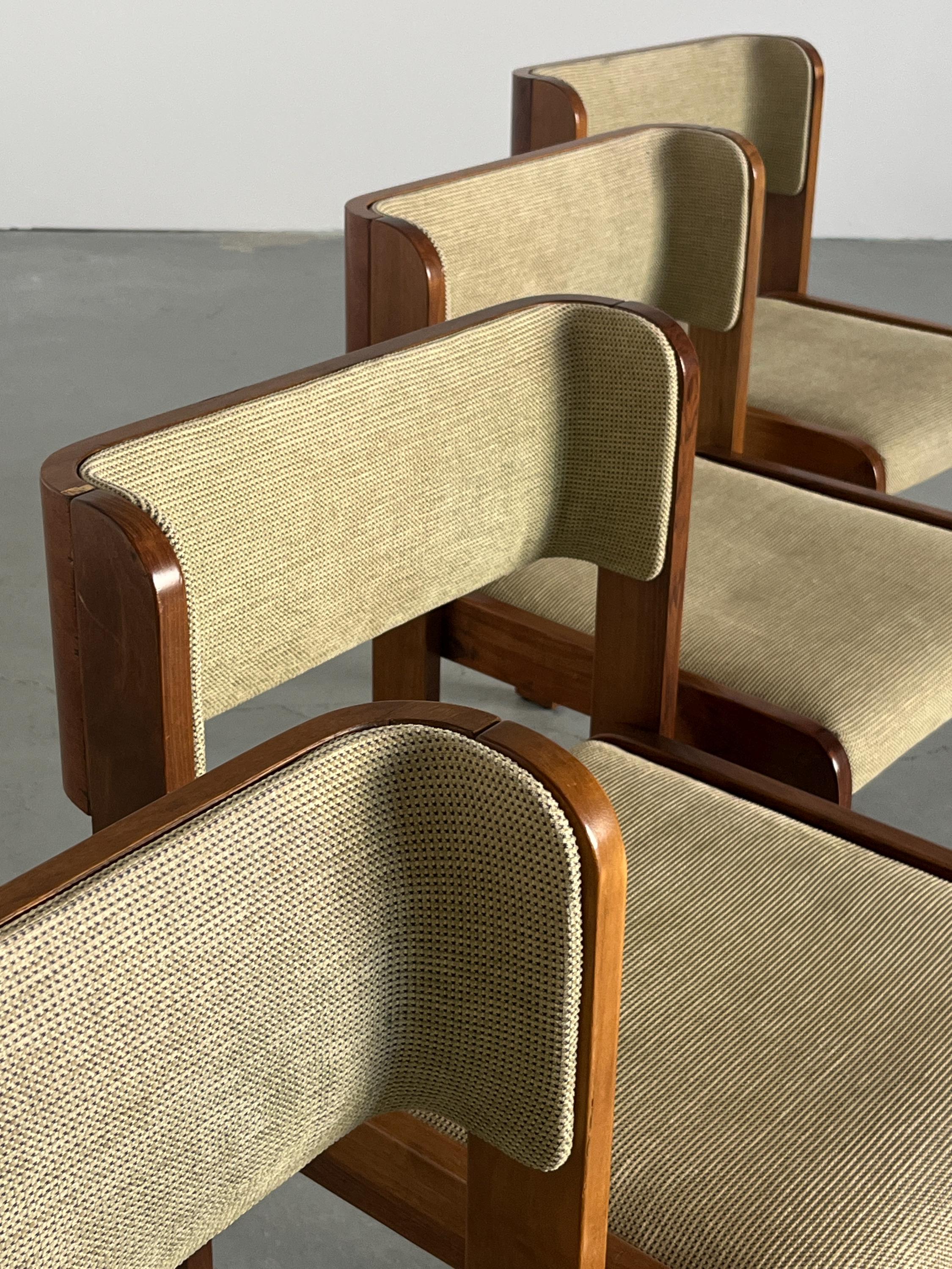 Elegant Italian Functionalist Chairs