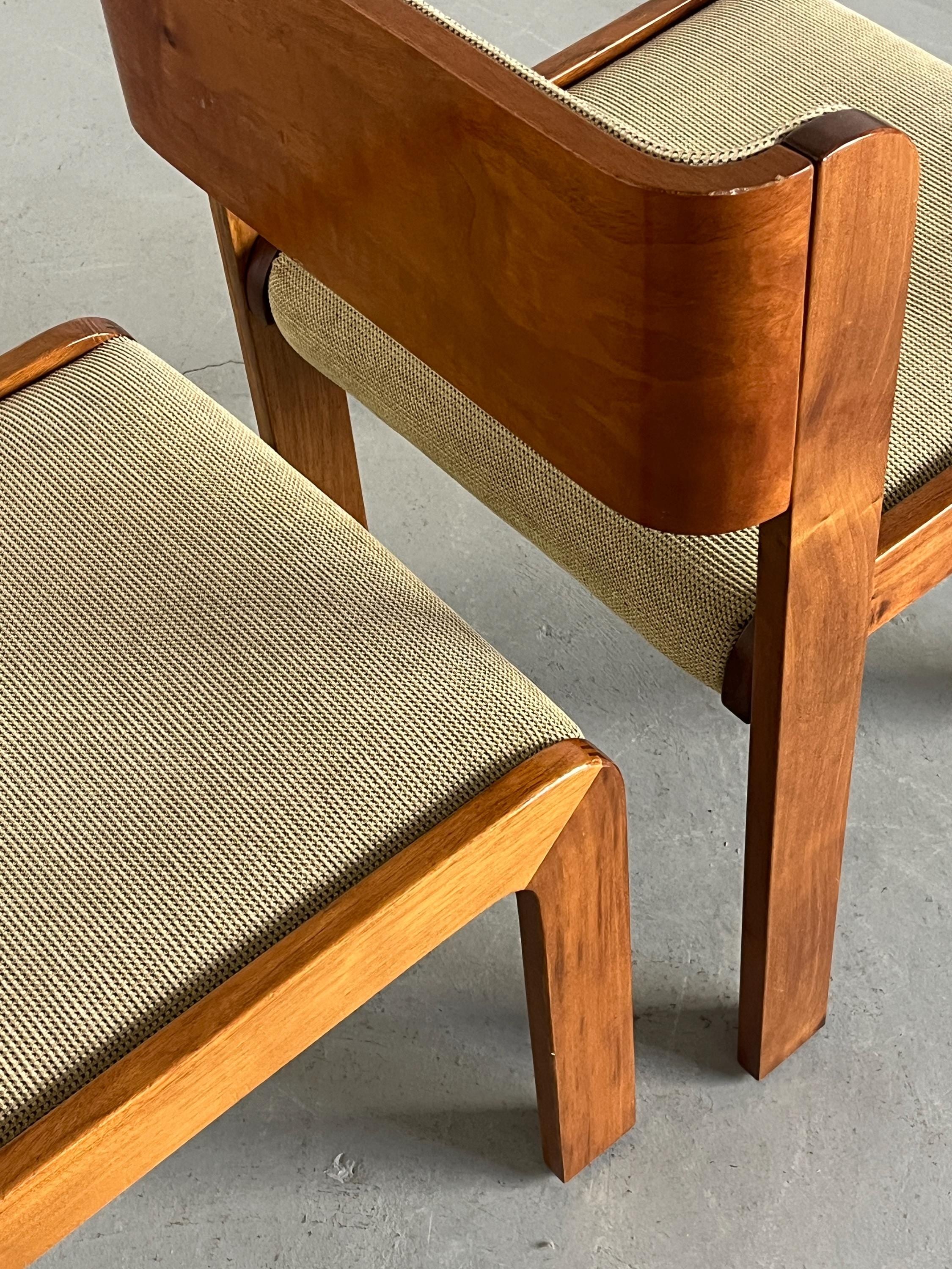 Elegant Italian Functionalist Chairs