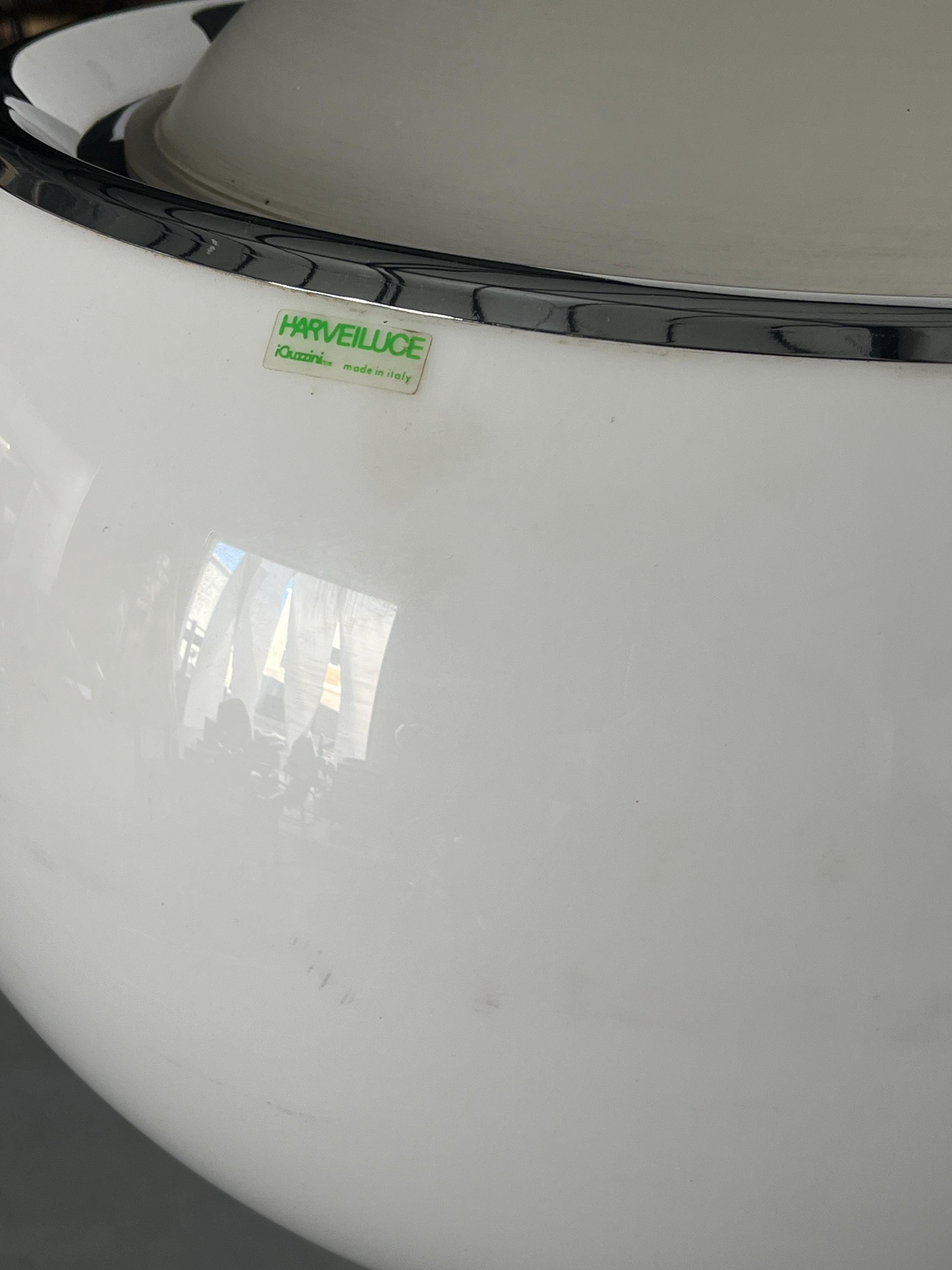 Big Bud Space Age Floor Lamp by Harvey Guzzini