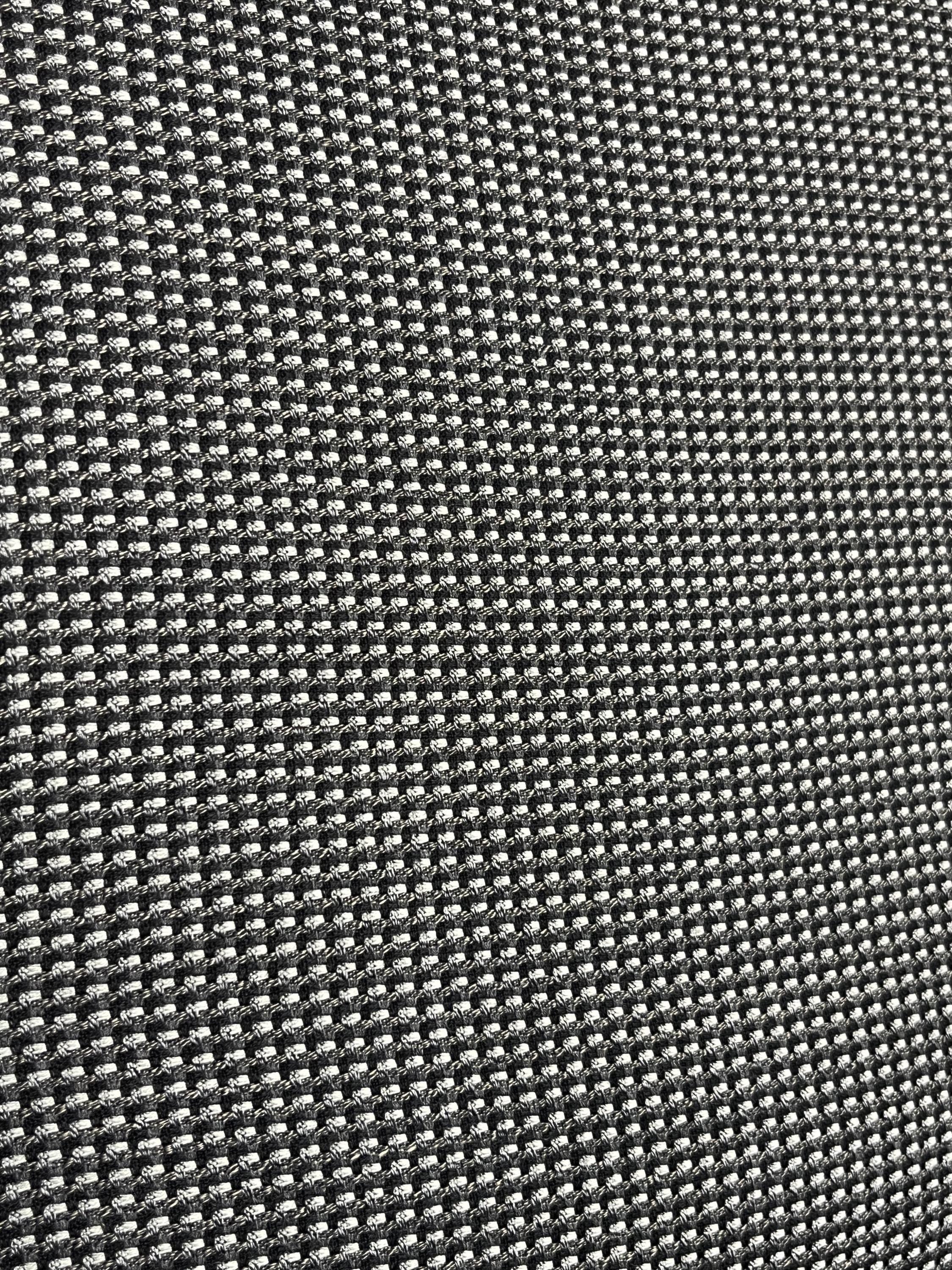 ‘Model 300’ Dining Chairs by Joe Colombo for Pozzi, Oak and Black & White Patterned Upholstery