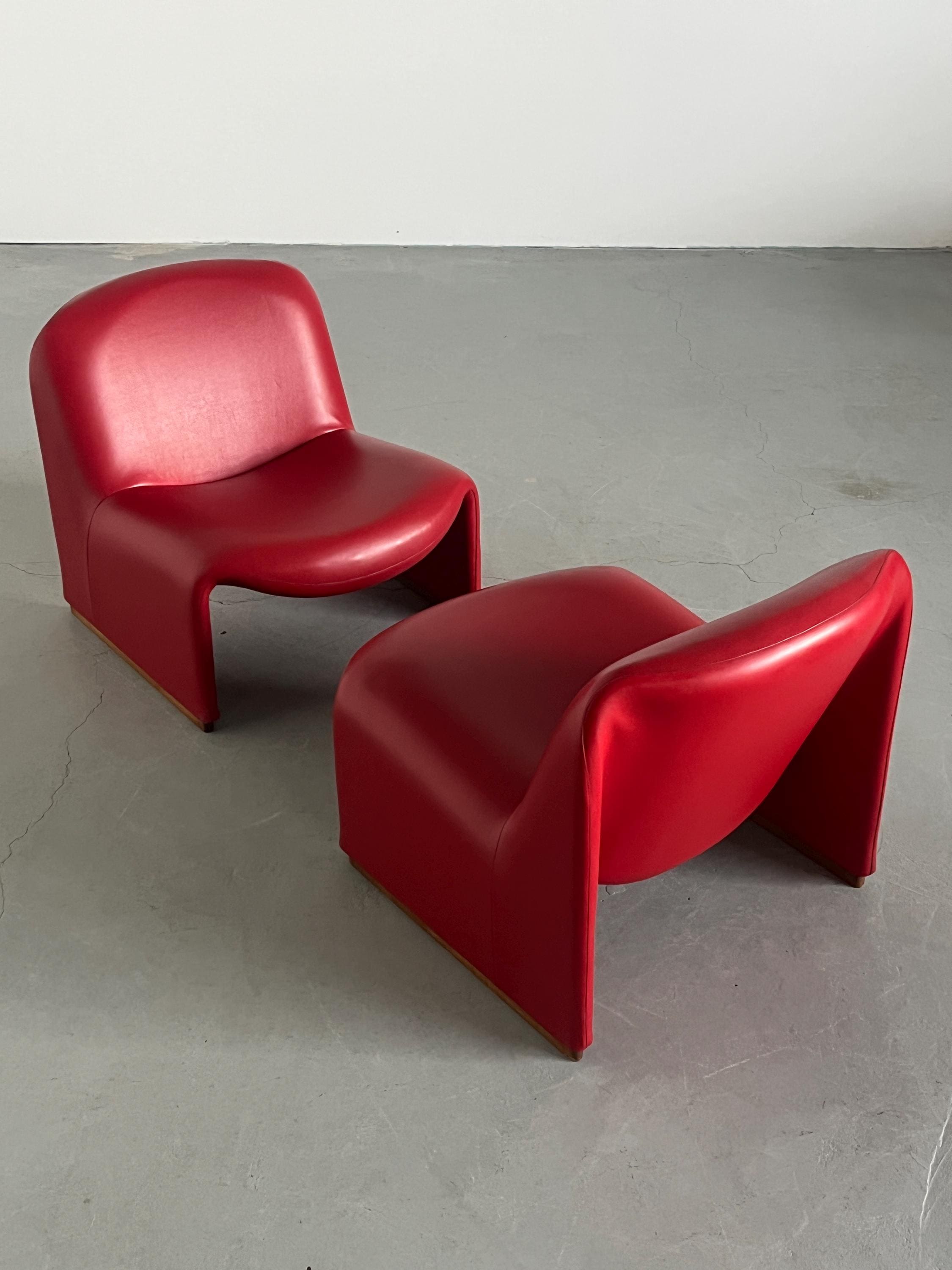 First Edition ‘Alky’ Chairs by Giancarlo Piretti for Anonima Castelli