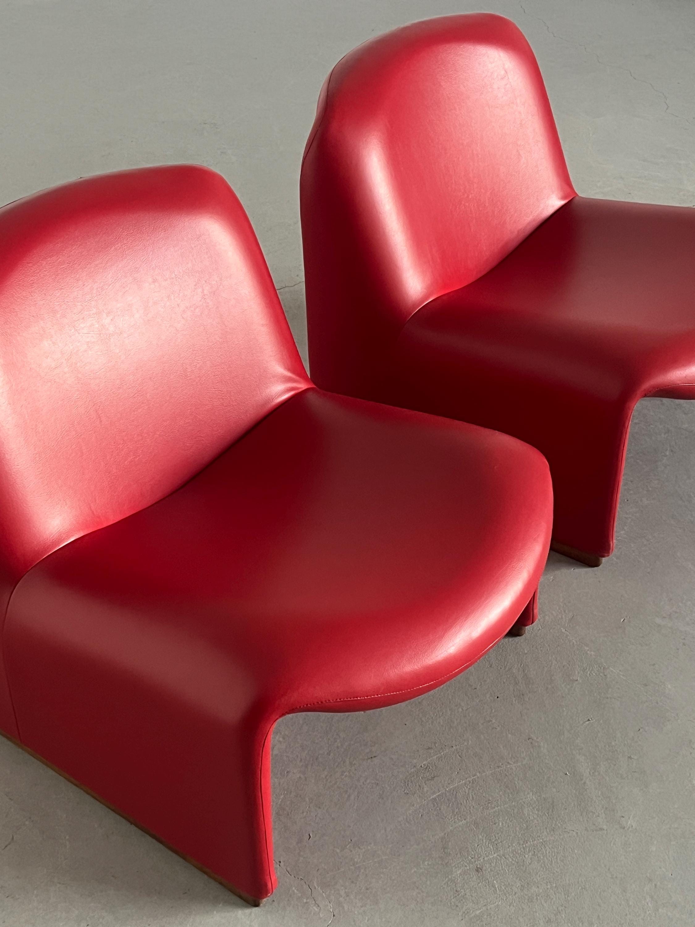 First Edition ‘Alky’ Chairs by Giancarlo Piretti for Anonima Castelli