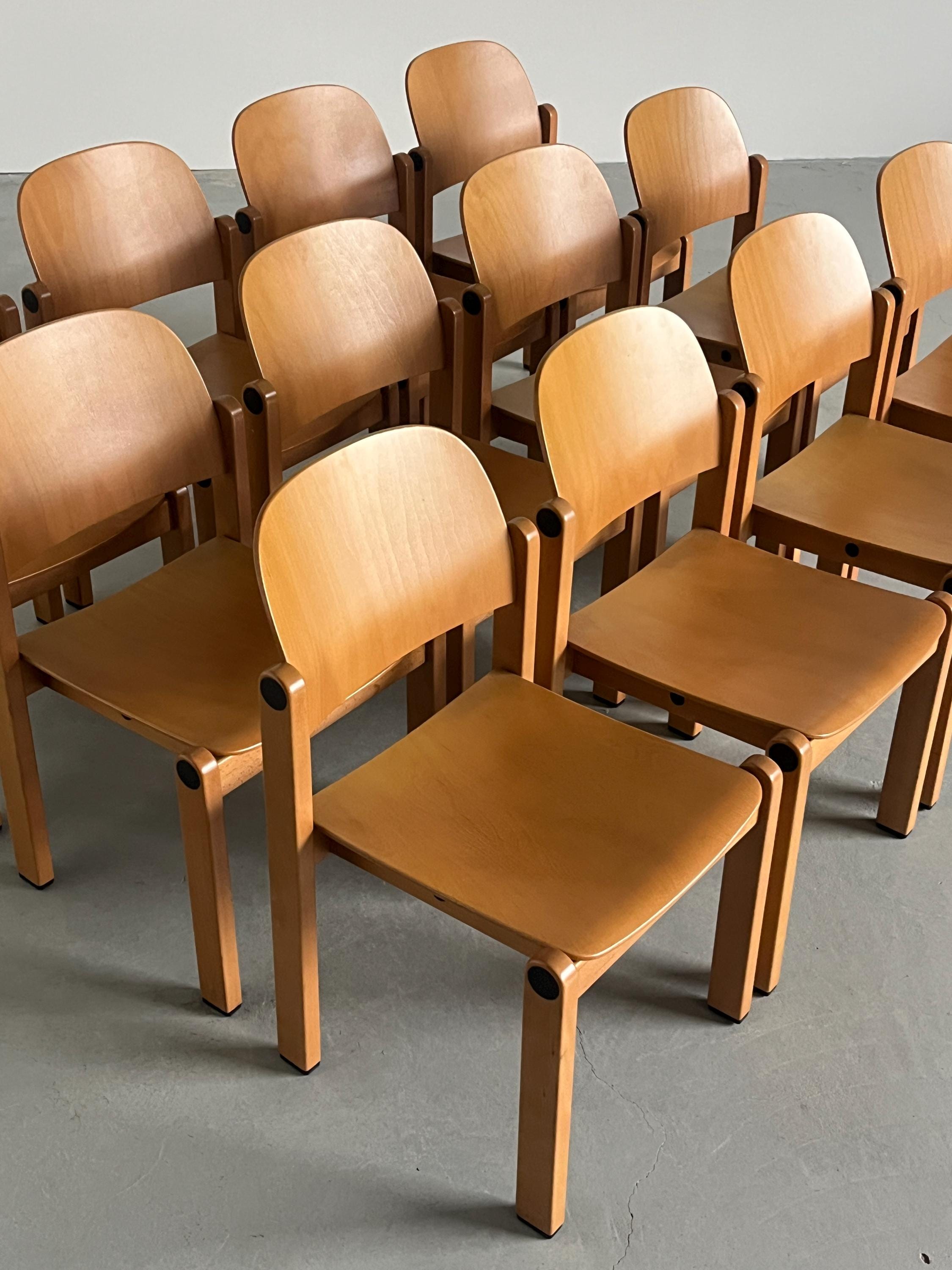 Stackable Dining Chairs by Wiesner Hager, Scandinavian Style