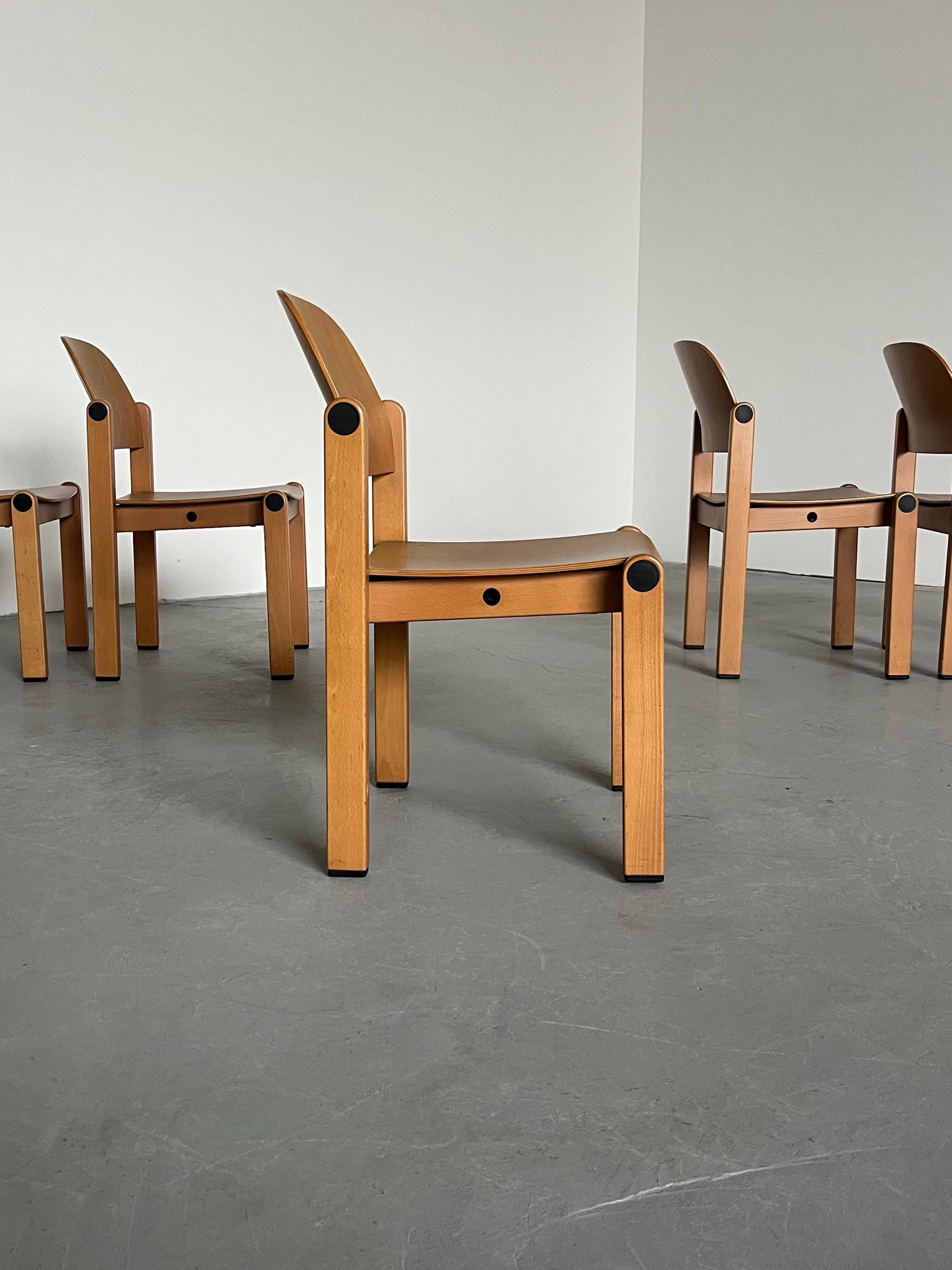 Stackable Dining Chairs by Wiesner Hager, Scandinavian Style