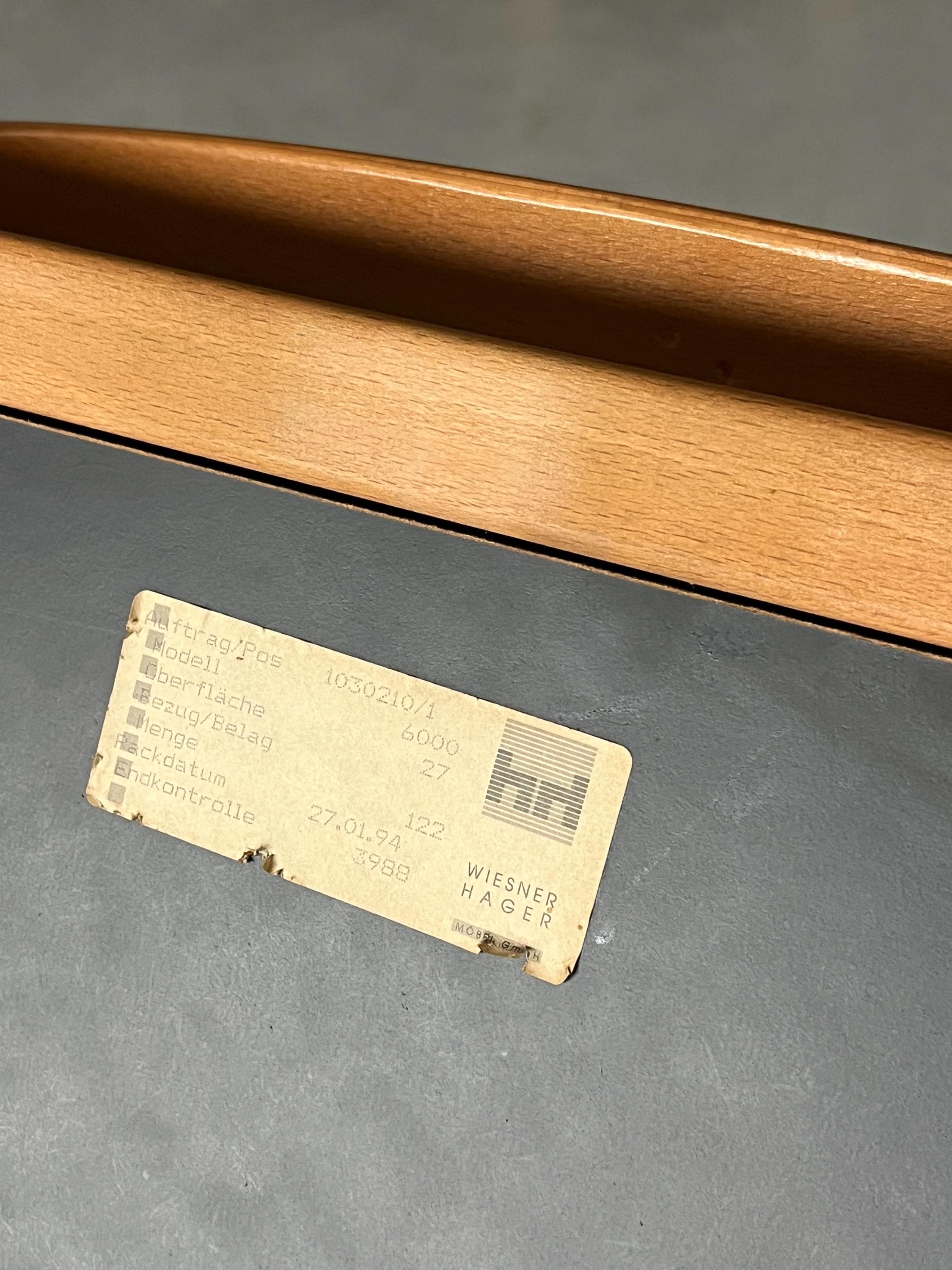 Stackable Dining Chairs by Wiesner Hager, Scandinavian Style