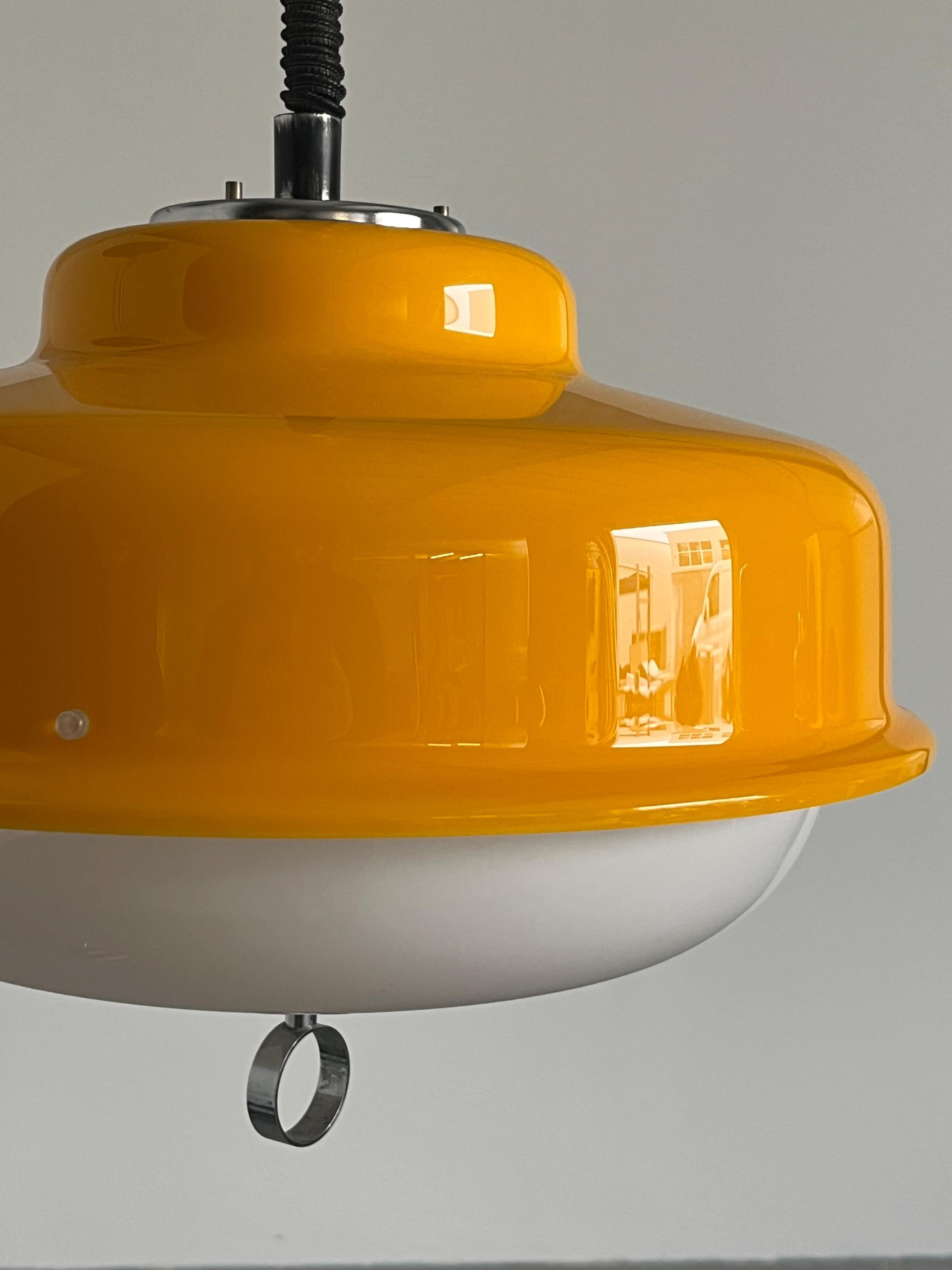 ‘Alga’ Pendant Lamp by Meblo for Harvey Guzzini