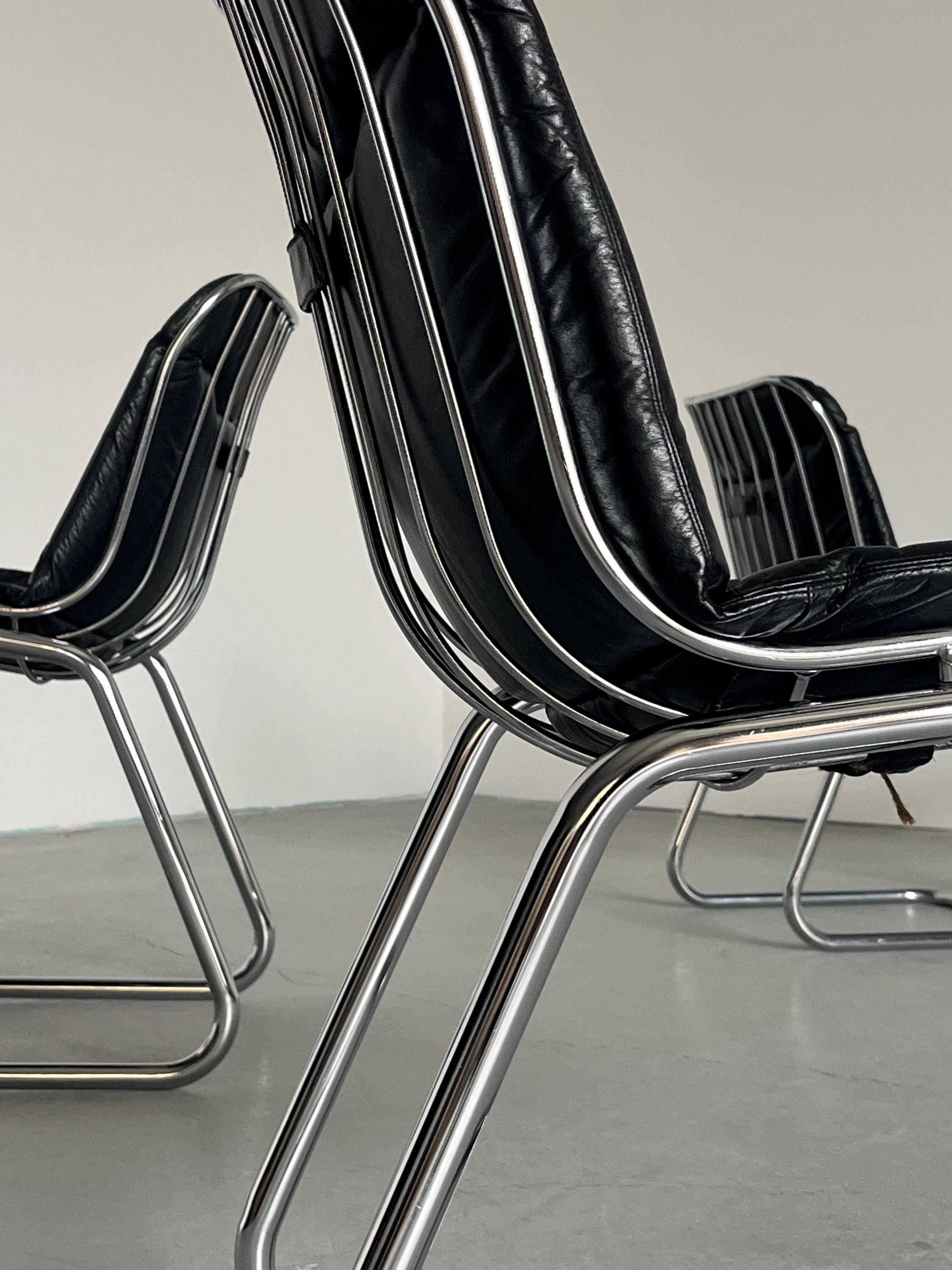 Space Age Cantilever Dining Chairs