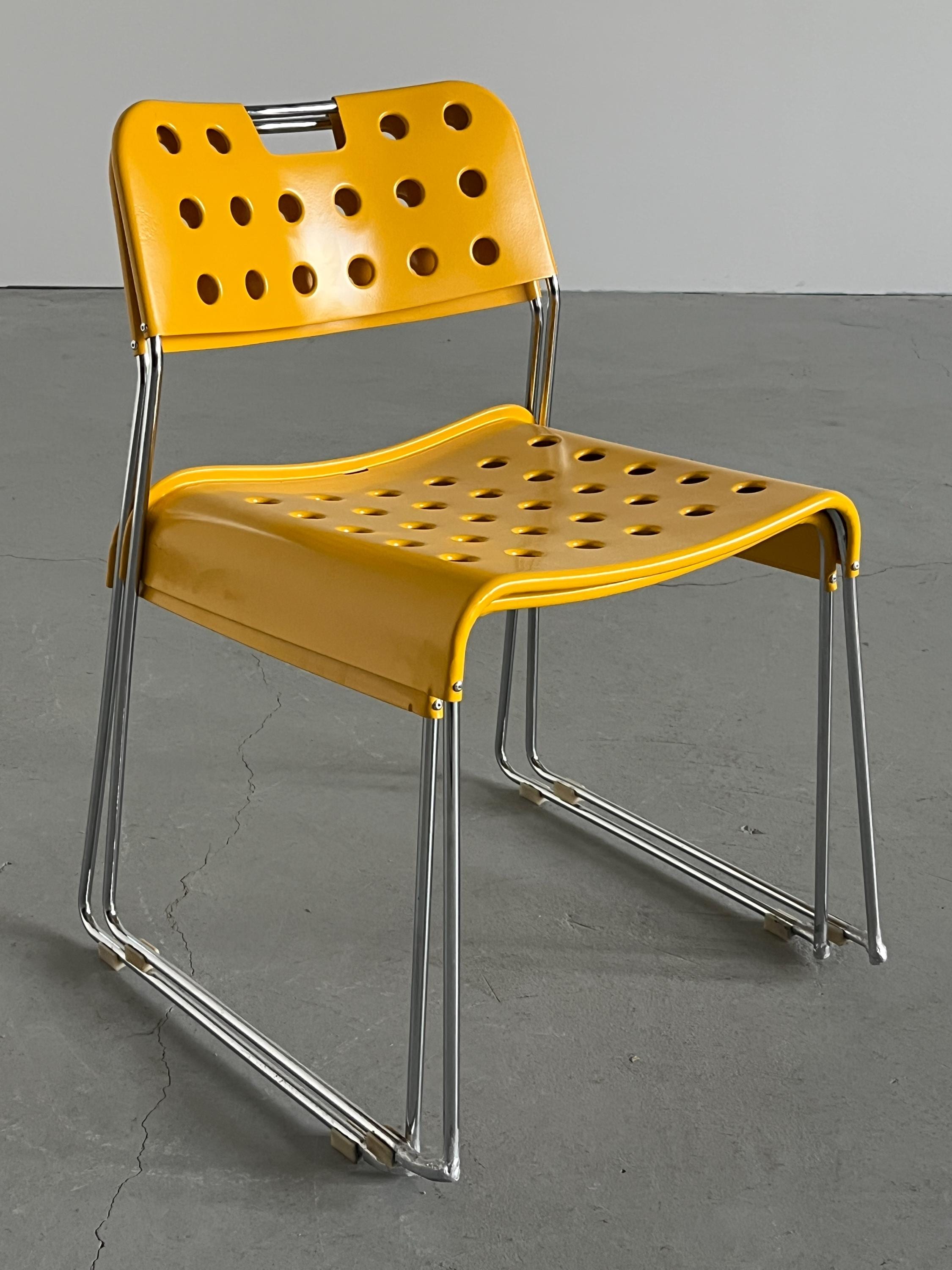 ‘Omstak’ Chairs by Rodney Kinsman for Bieffeplast