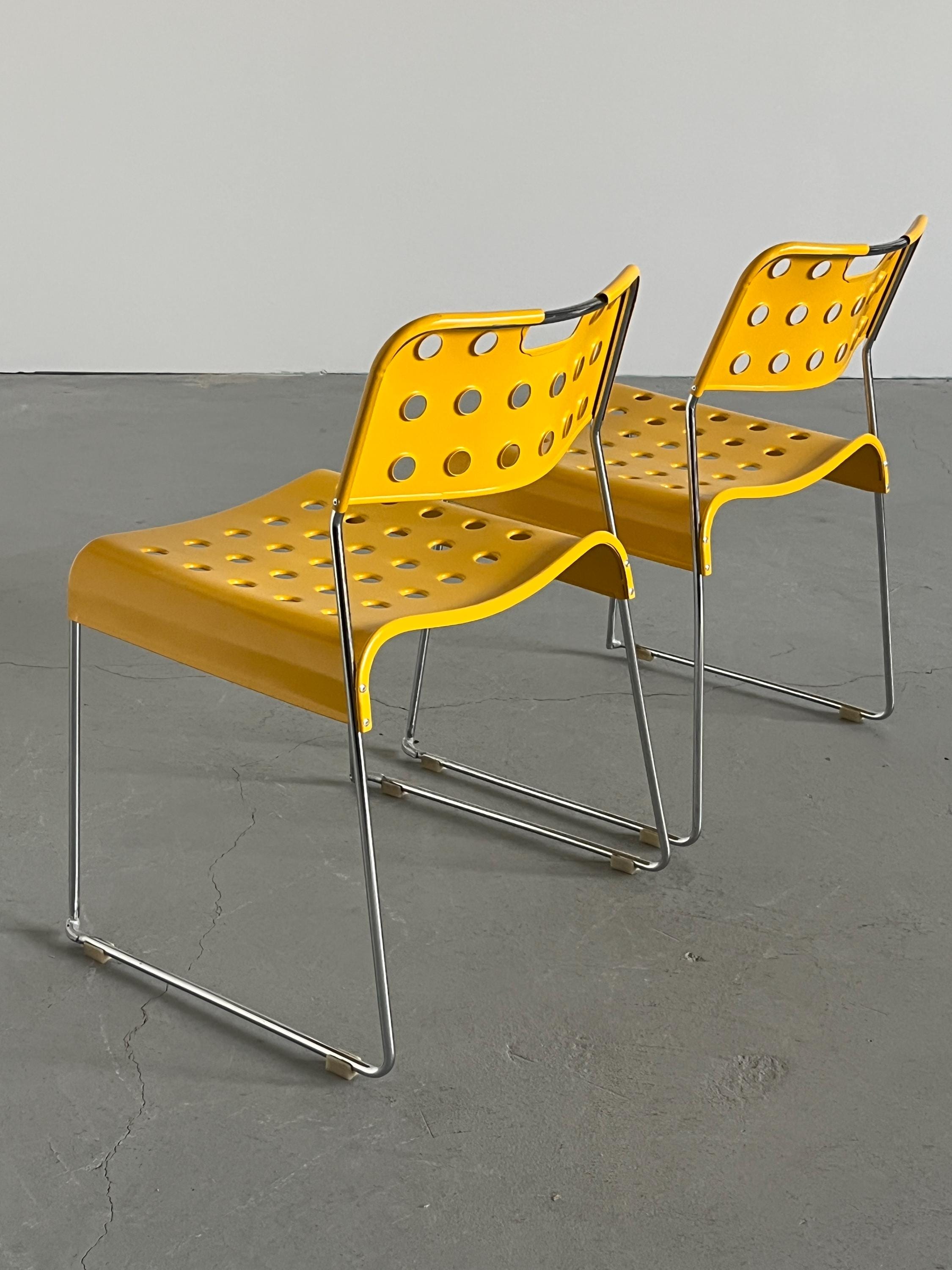 ‘Omstak’ Chairs by Rodney Kinsman for Bieffeplast