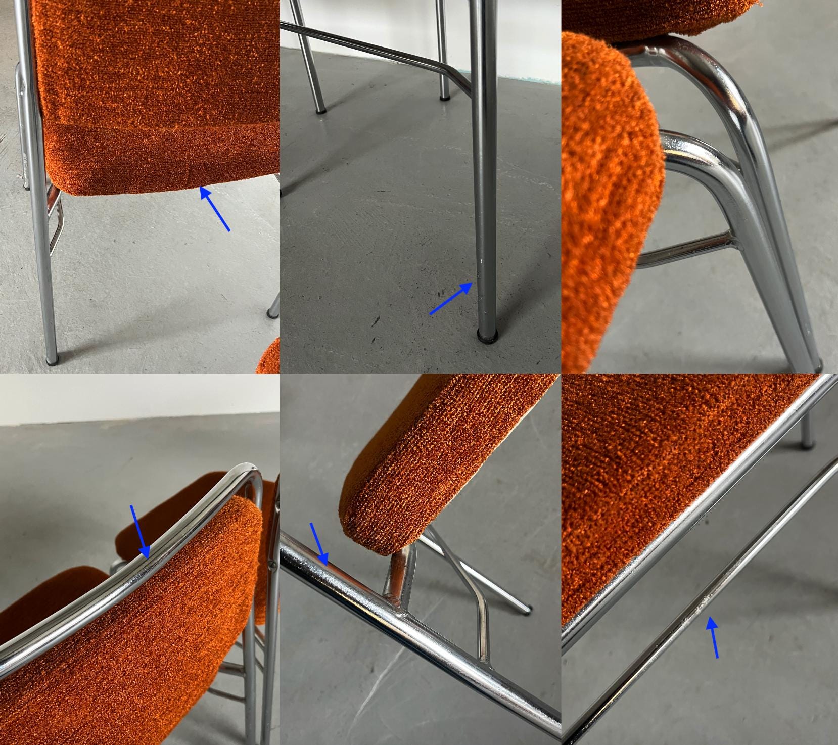 Mid-Century Chairs by H. Fiedler and H. Heyder