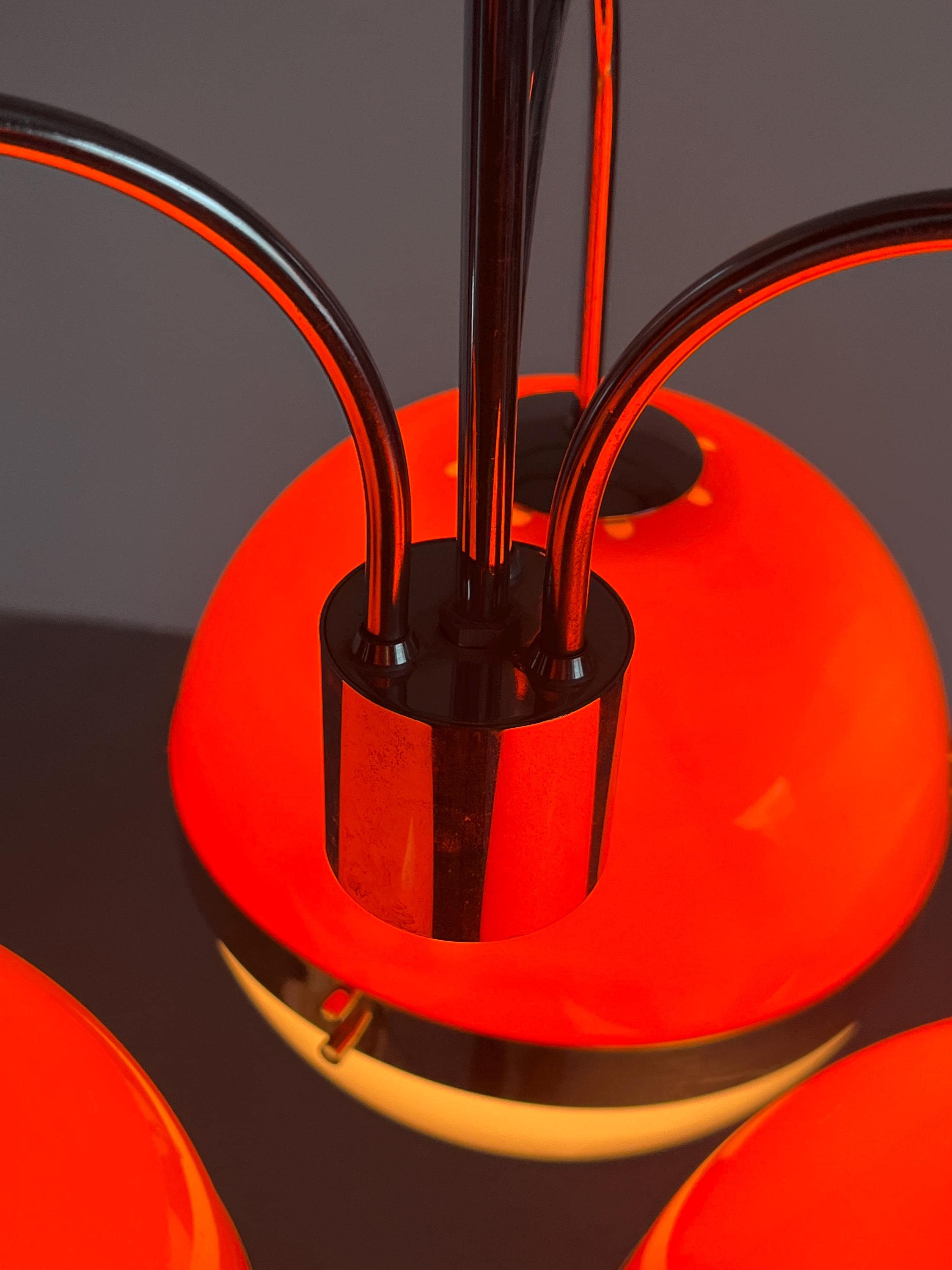 Space Age Pendant Lamp by Sijaj Hrastnik Yugoslavia