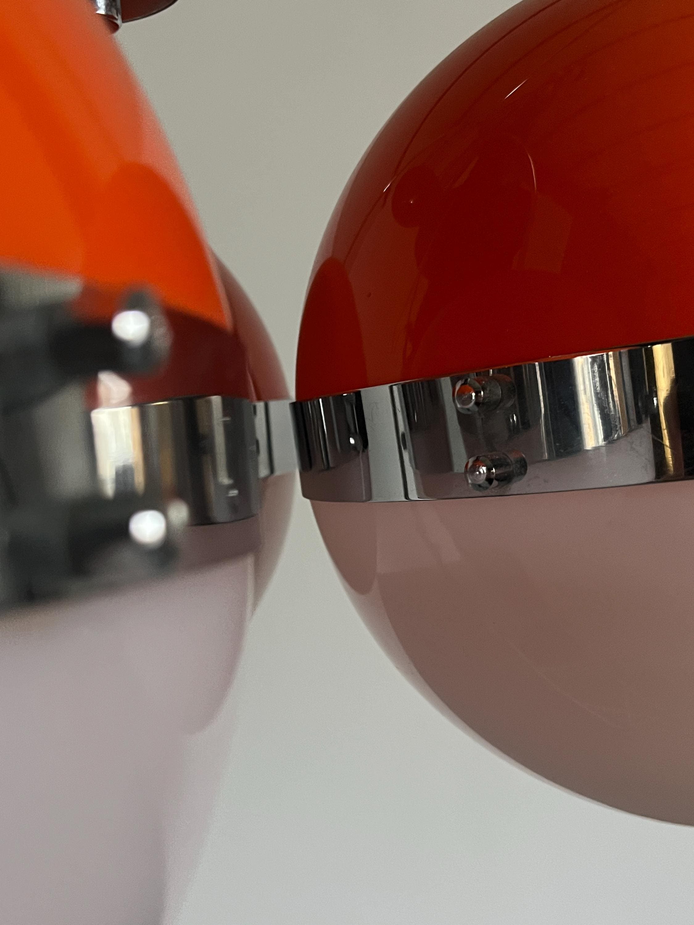 Space Age Pendant Lamp by Sijaj Hrastnik Yugoslavia