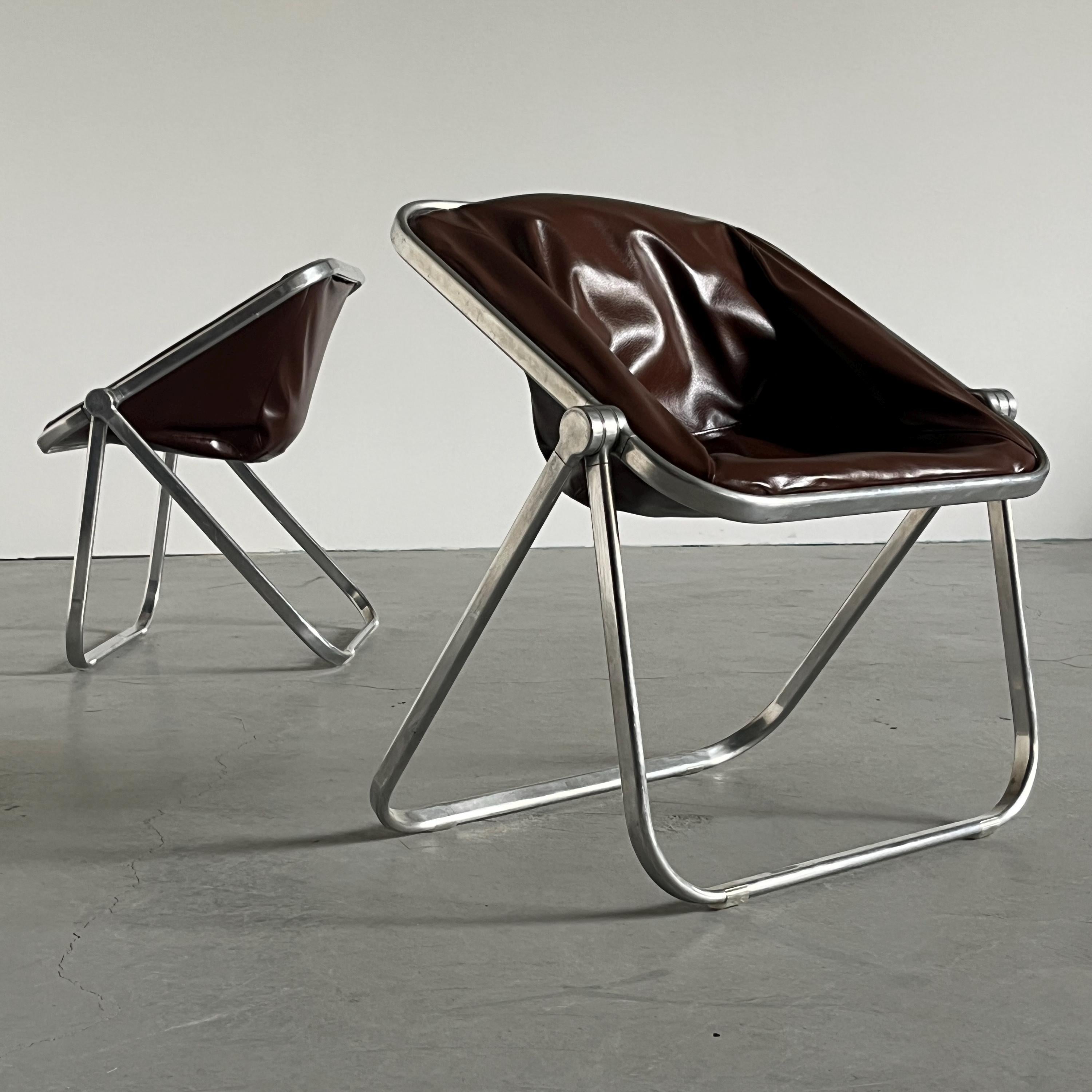 ‘Plona’ Folding Chairs by Giancarlo Piretti for Anonima Castelli
