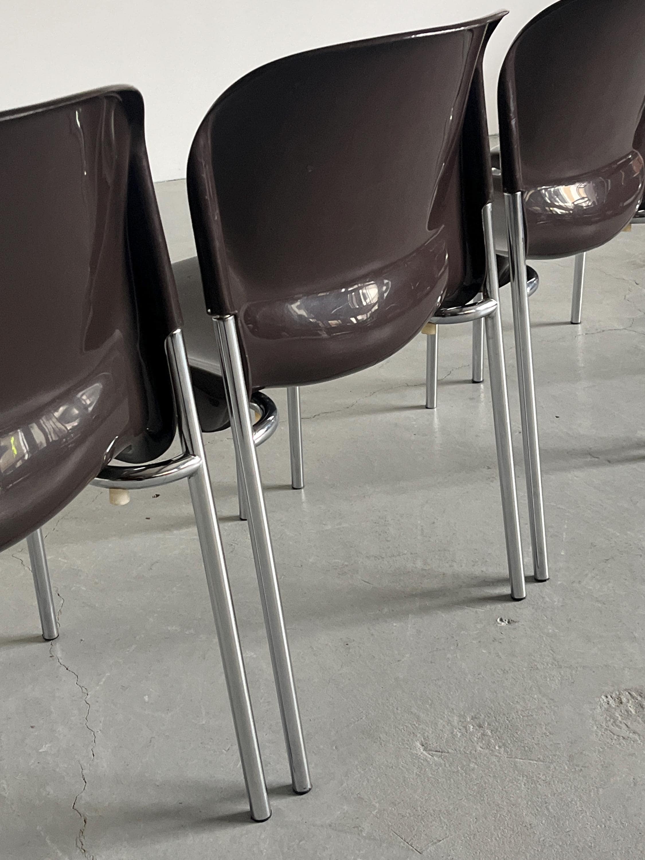 ‘SM 400K’ Dining Chairs by Gerd Lange for Drabert