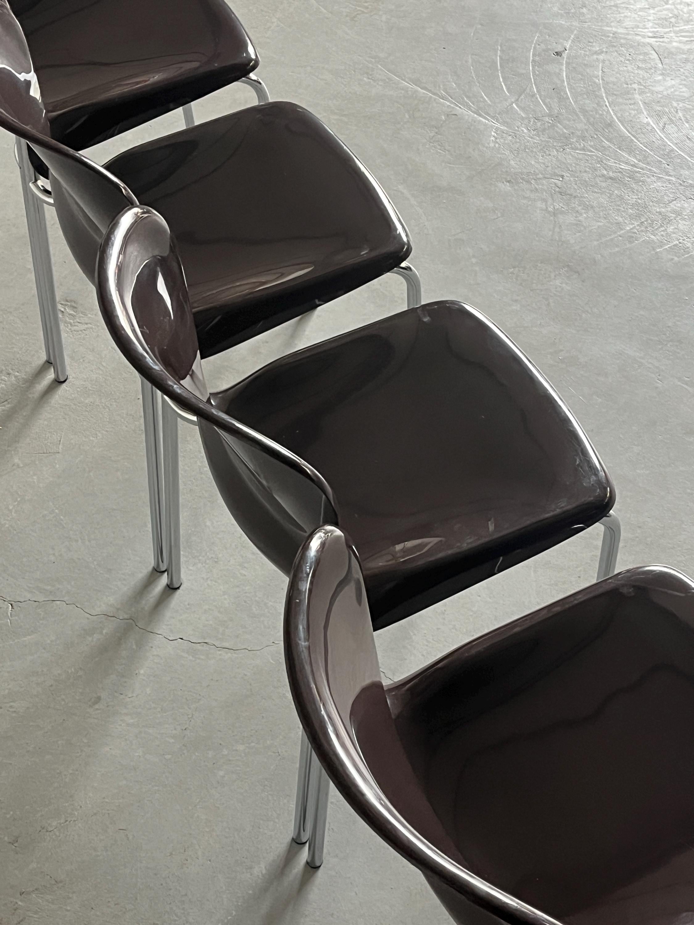 ‘SM 400K’ Dining Chairs by Gerd Lange for Drabert