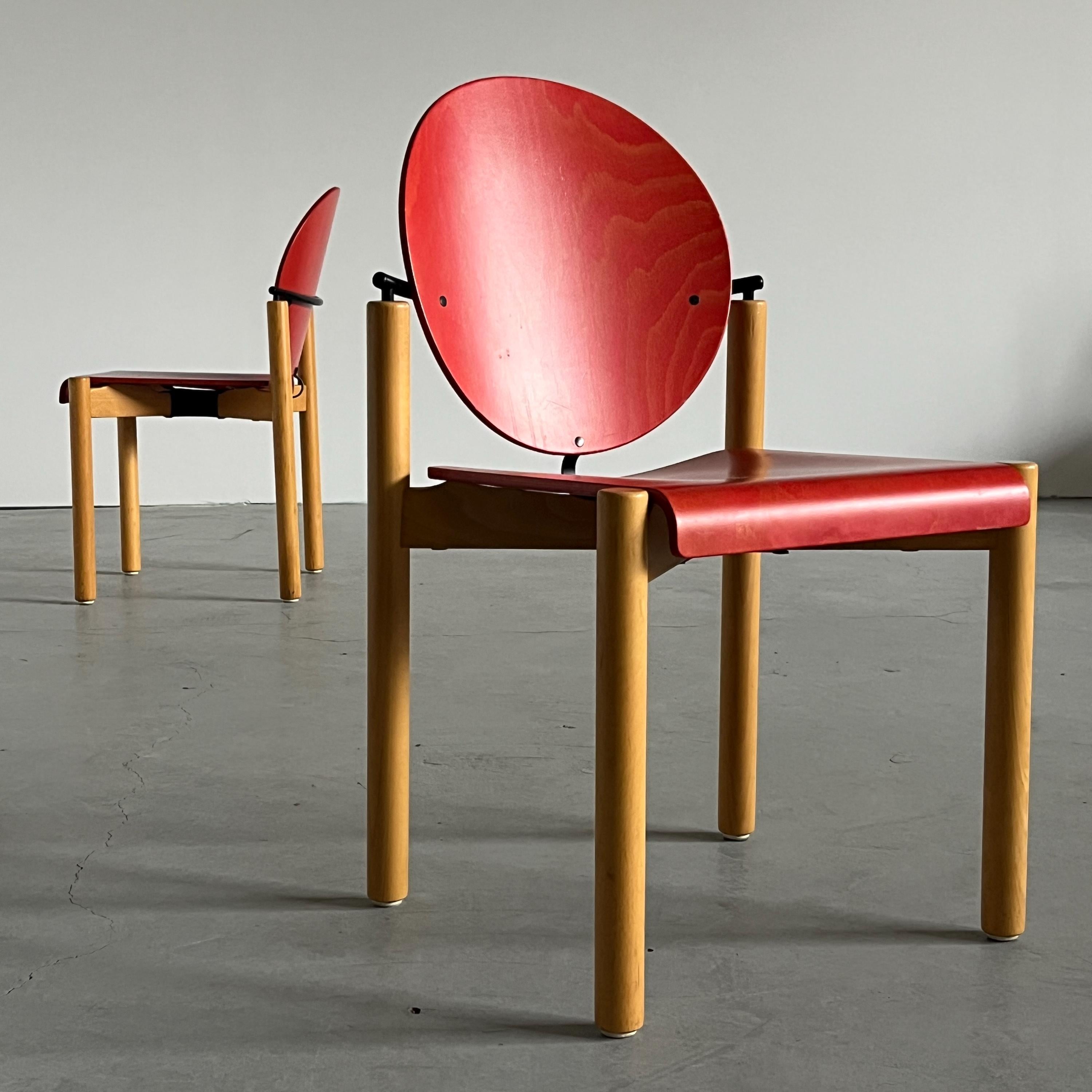 Postmodern Chairs by Kusch & Co