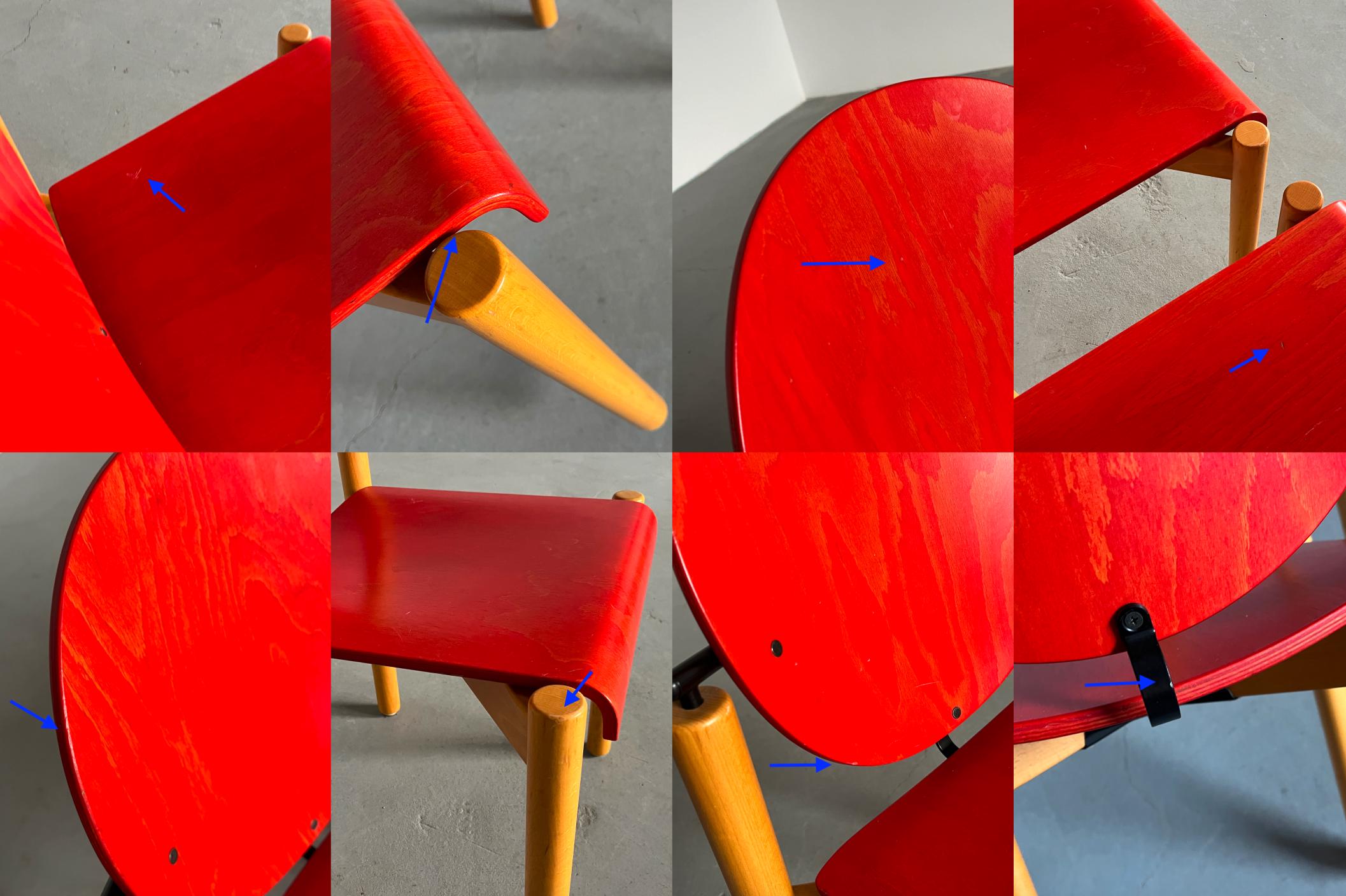 Postmodern Chairs by Kusch & Co