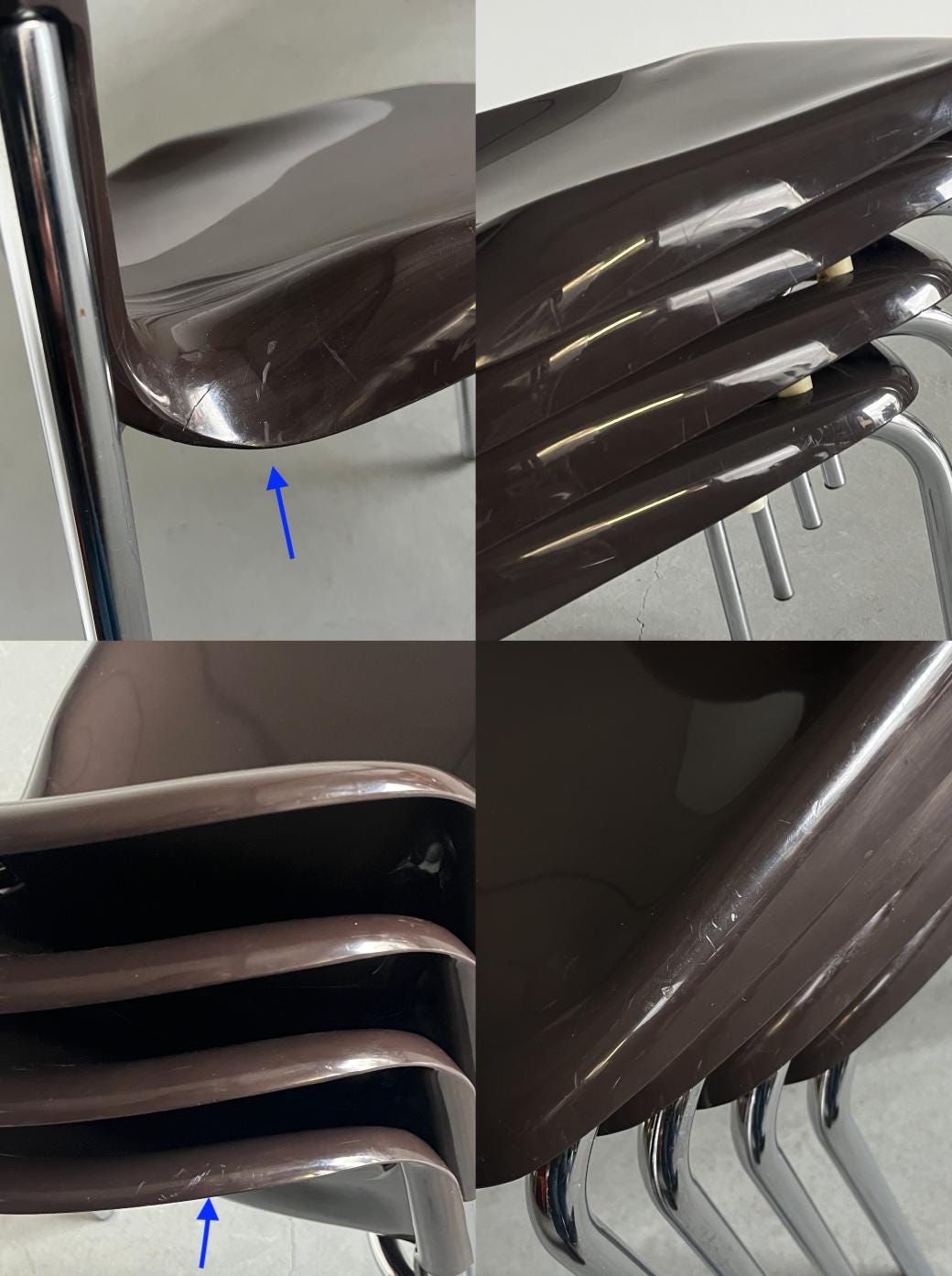 ‘SM 400K’ Dining Chairs by Gerd Lange for Drabert