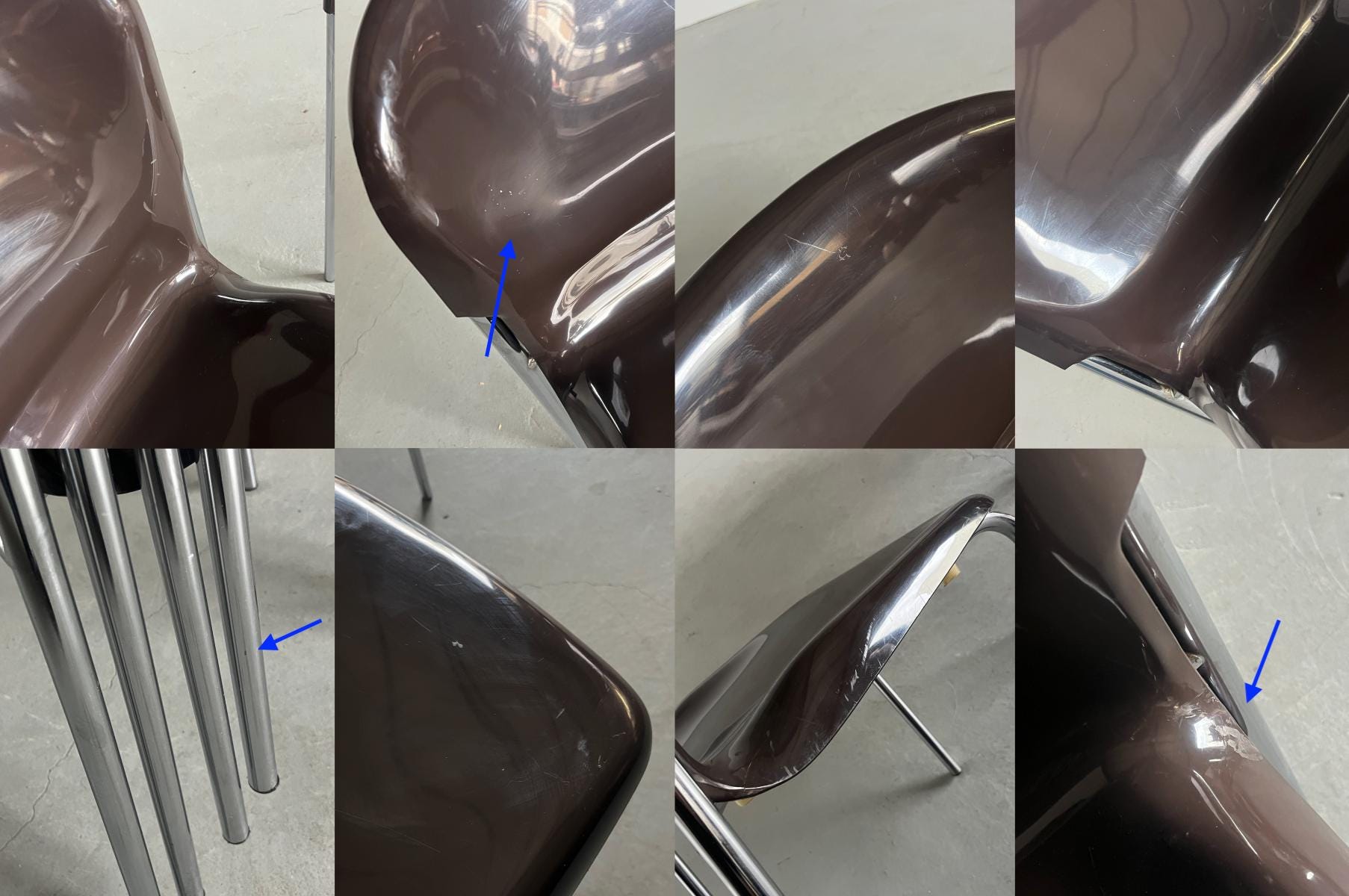 ‘SM 400K’ Dining Chairs by Gerd Lange for Drabert