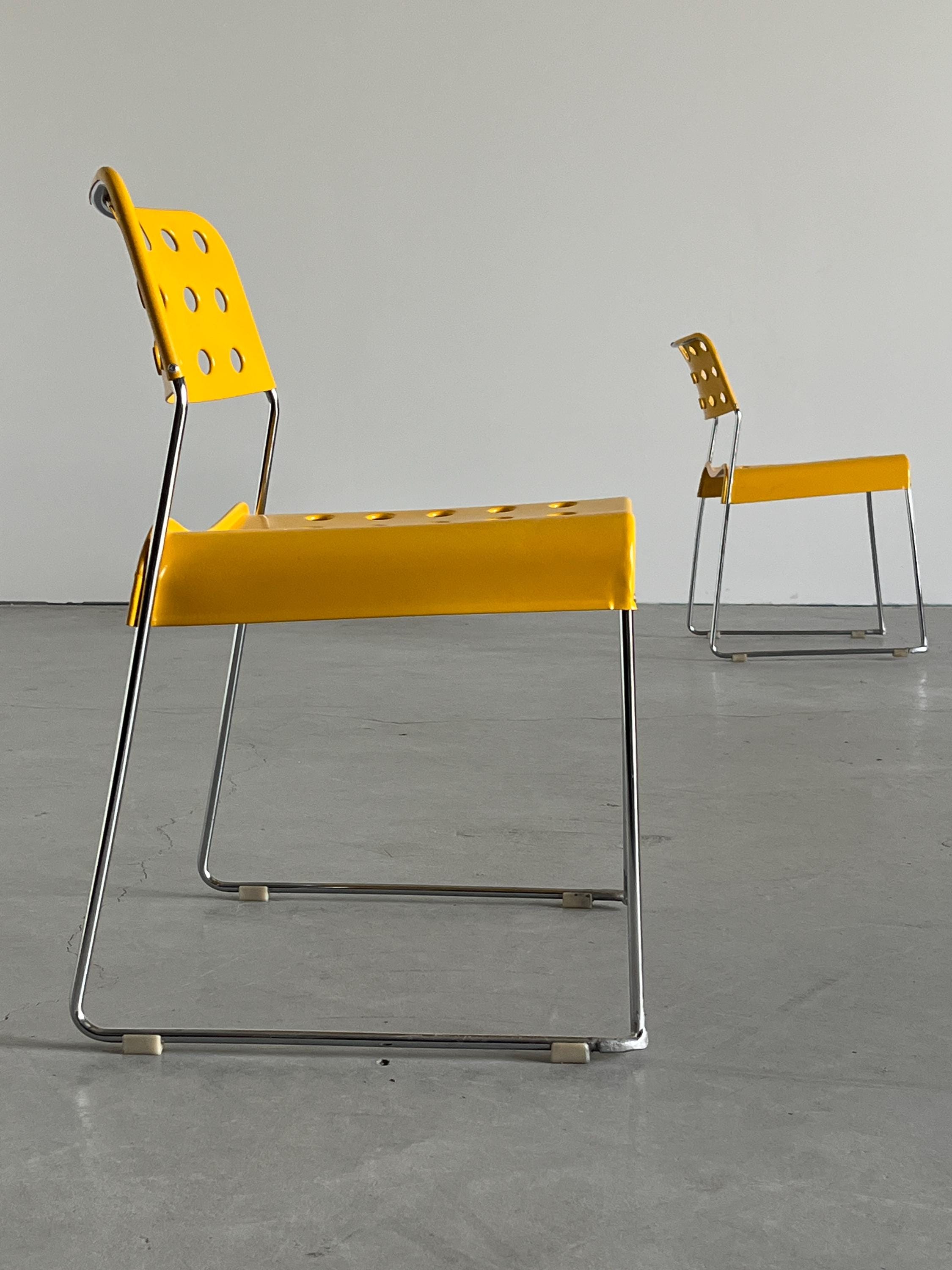 ‘Omstak’ Chairs by Rodney Kinsman for Bieffeplast