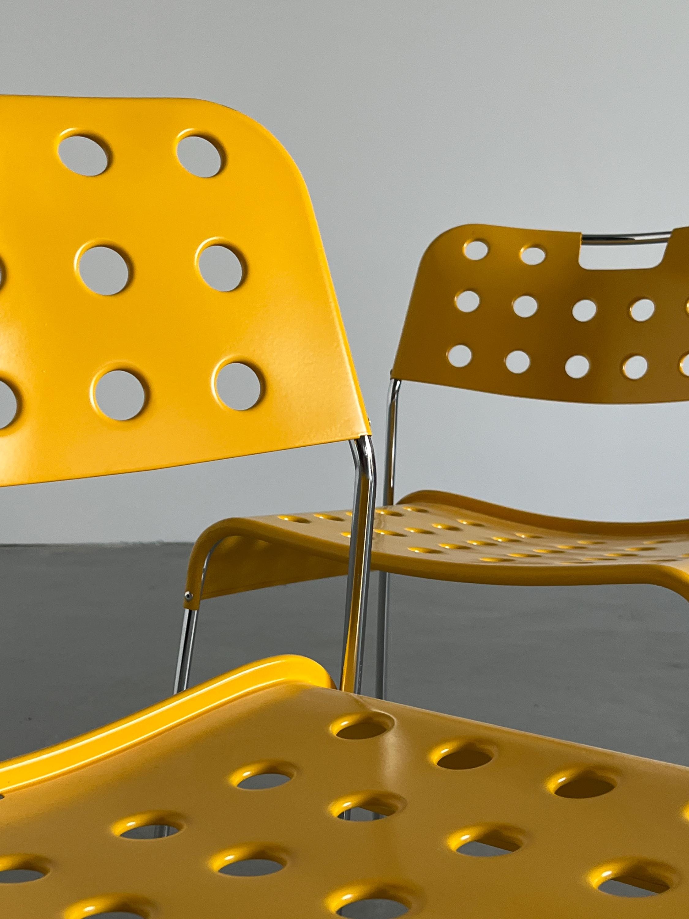 ‘Omstak’ Chairs by Rodney Kinsman for Bieffeplast
