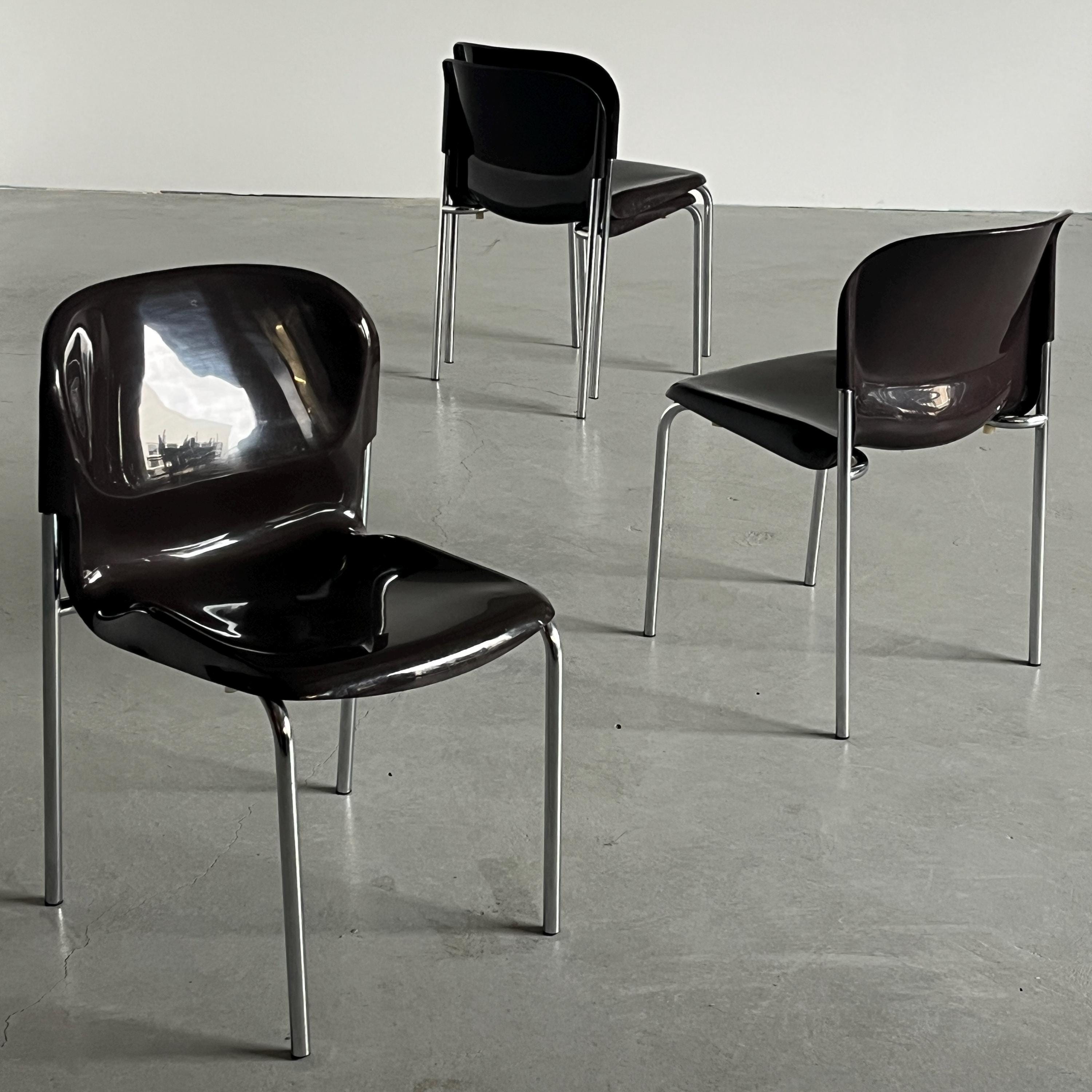 ‘SM 400K’ Dining Chairs by Gerd Lange for Drabert