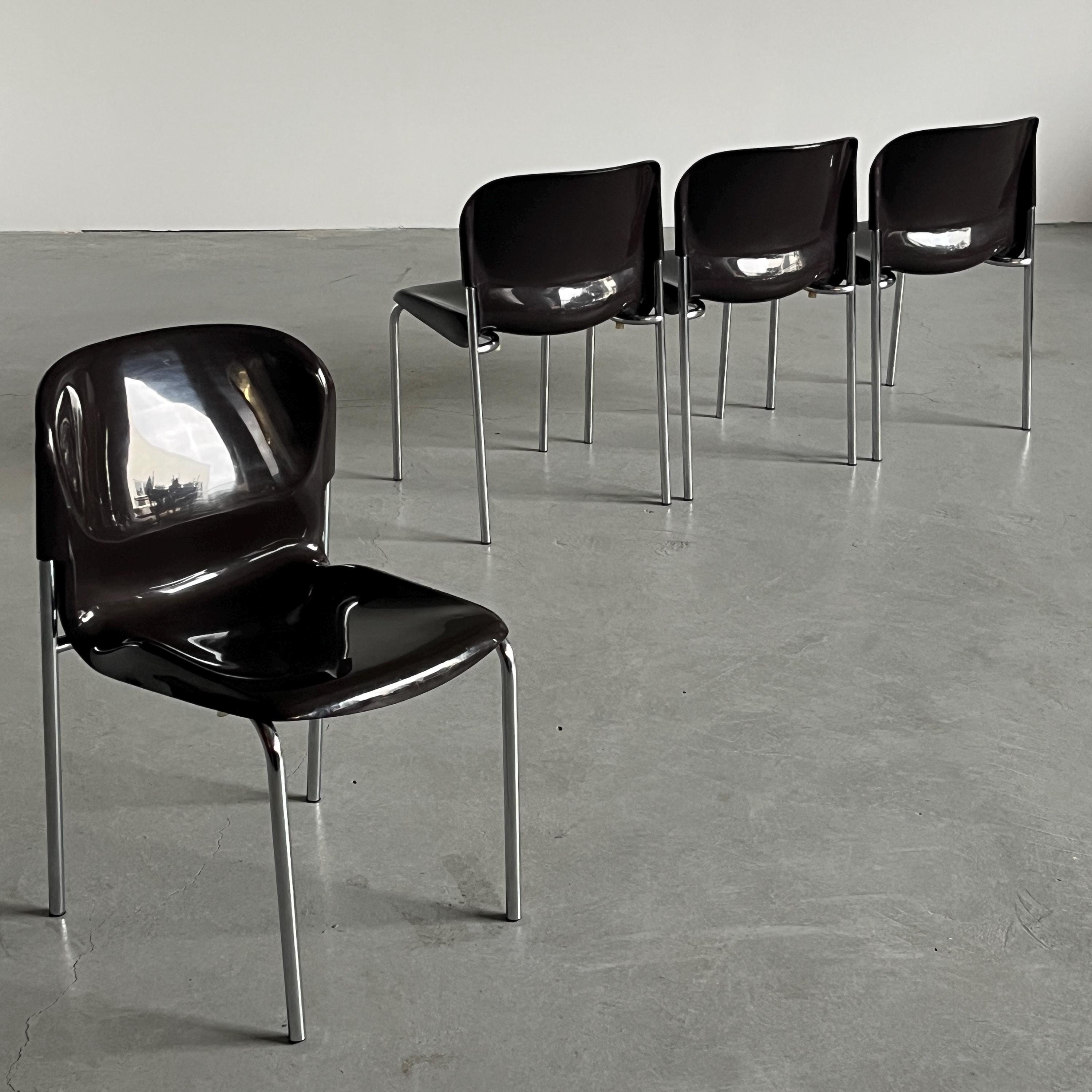 ‘SM 400K’ Dining Chairs by Gerd Lange for Drabert