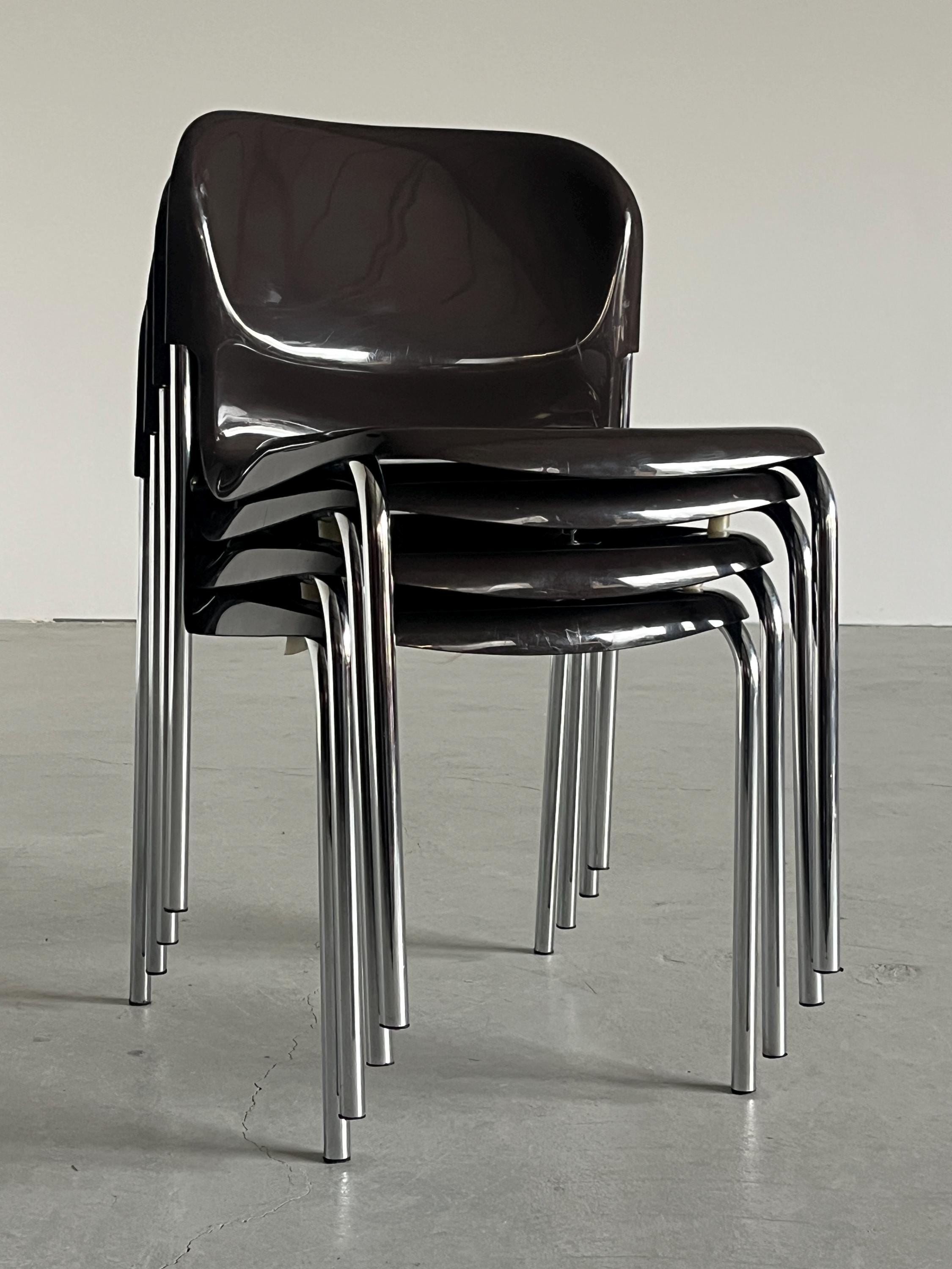 ‘SM 400K’ Dining Chairs by Gerd Lange for Drabert