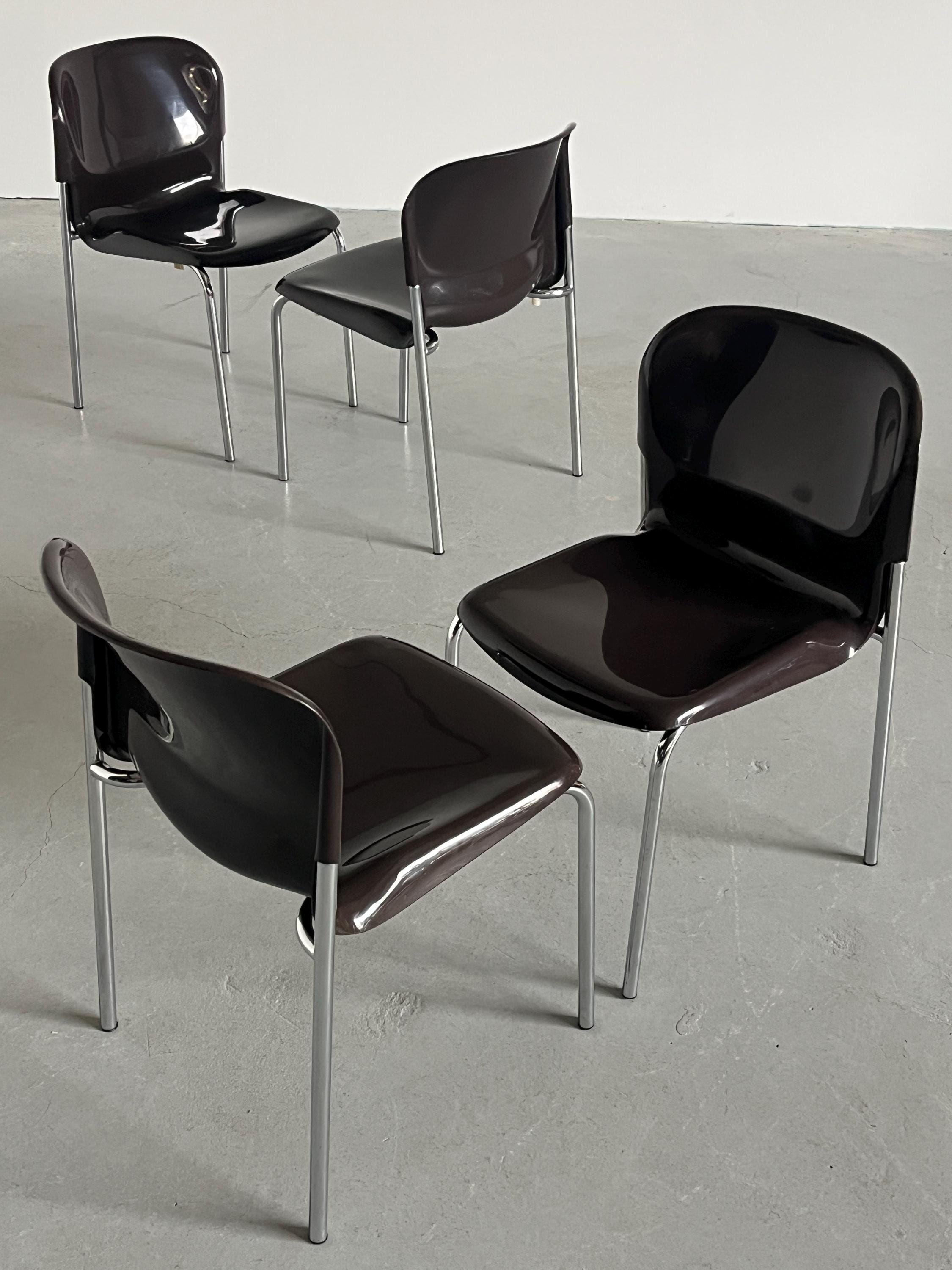 ‘SM 400K’ Dining Chairs by Gerd Lange for Drabert