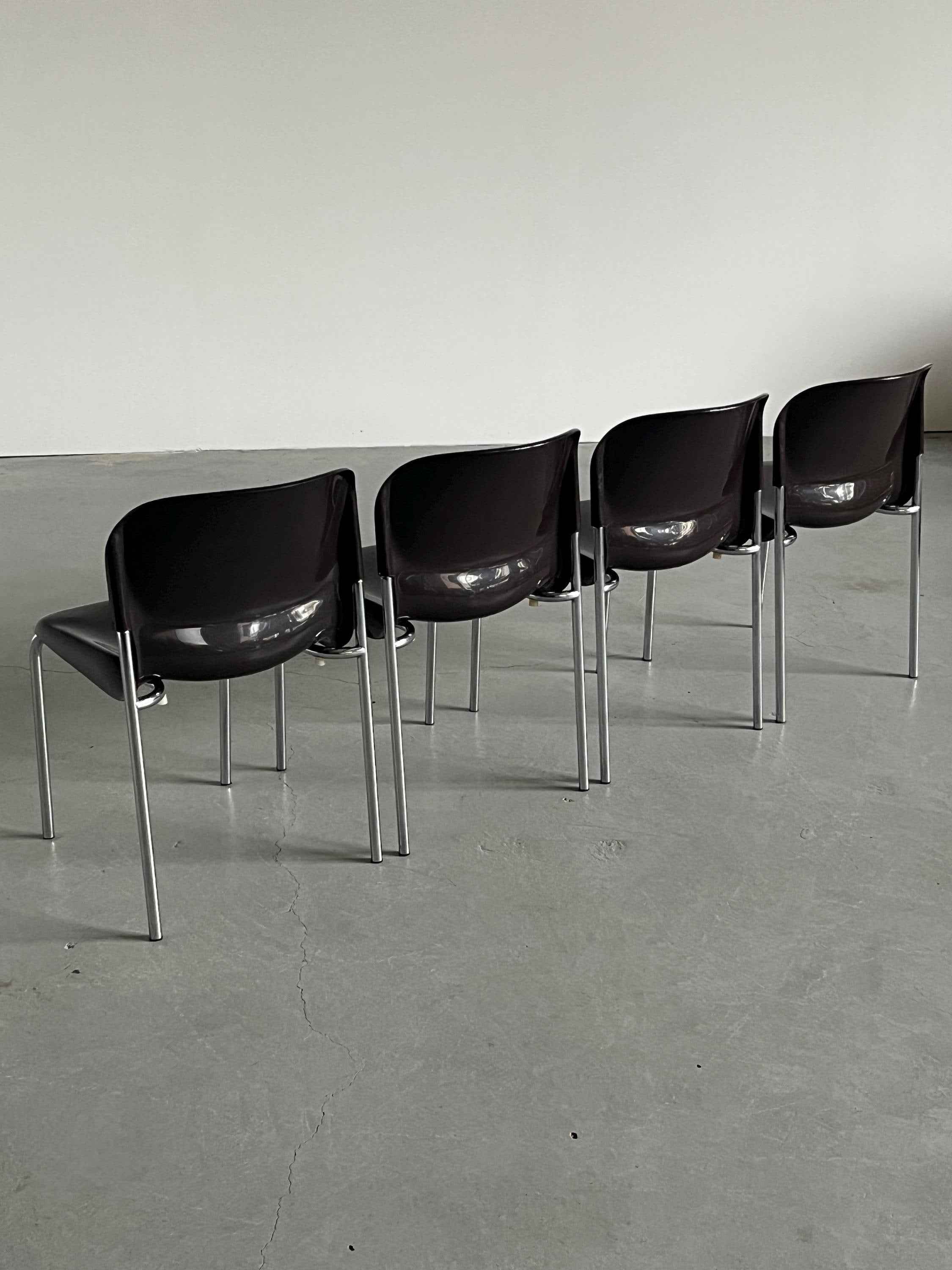 ‘SM 400K’ Dining Chairs by Gerd Lange for Drabert