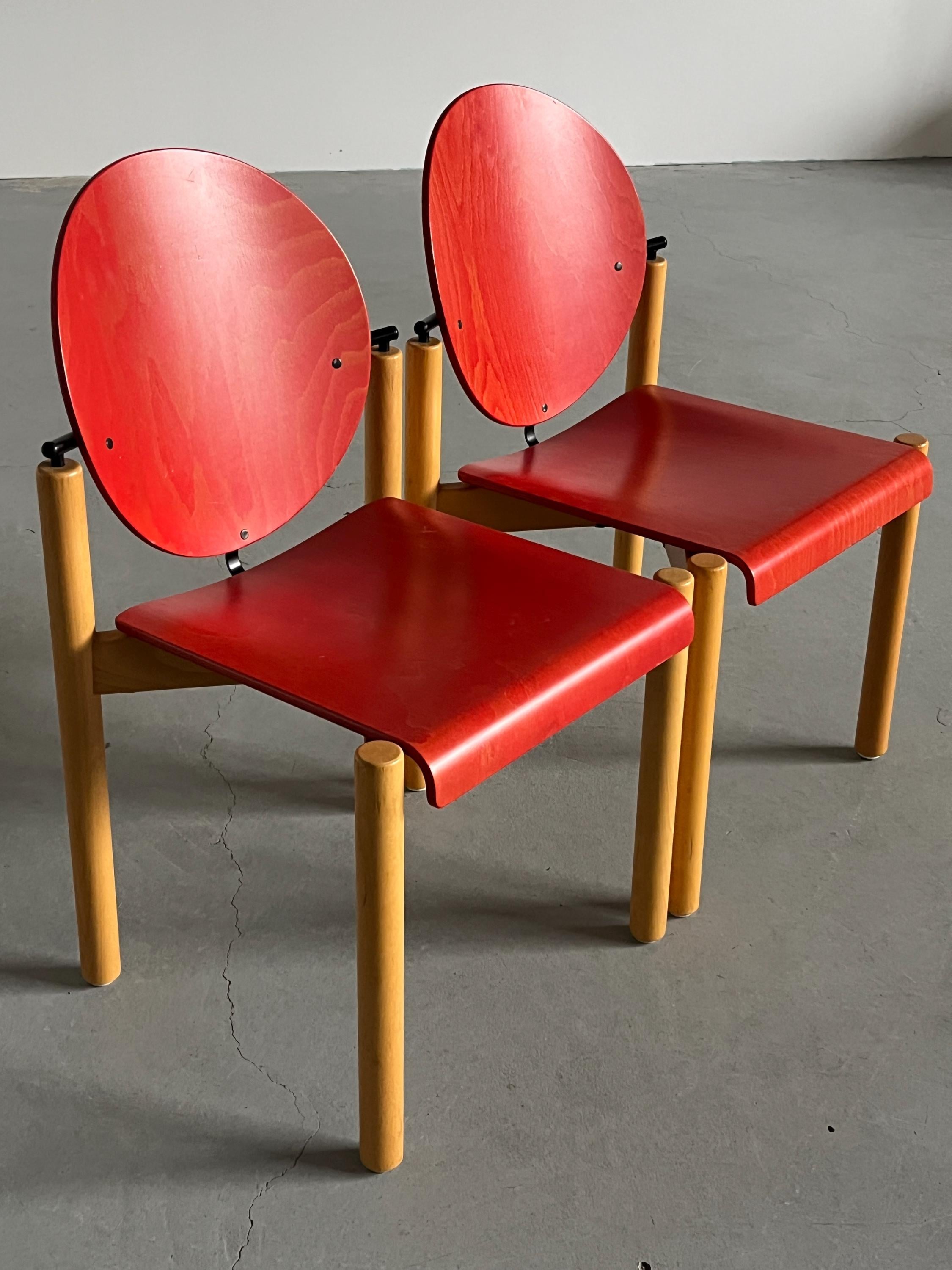 Postmodern Chairs by Kusch & Co