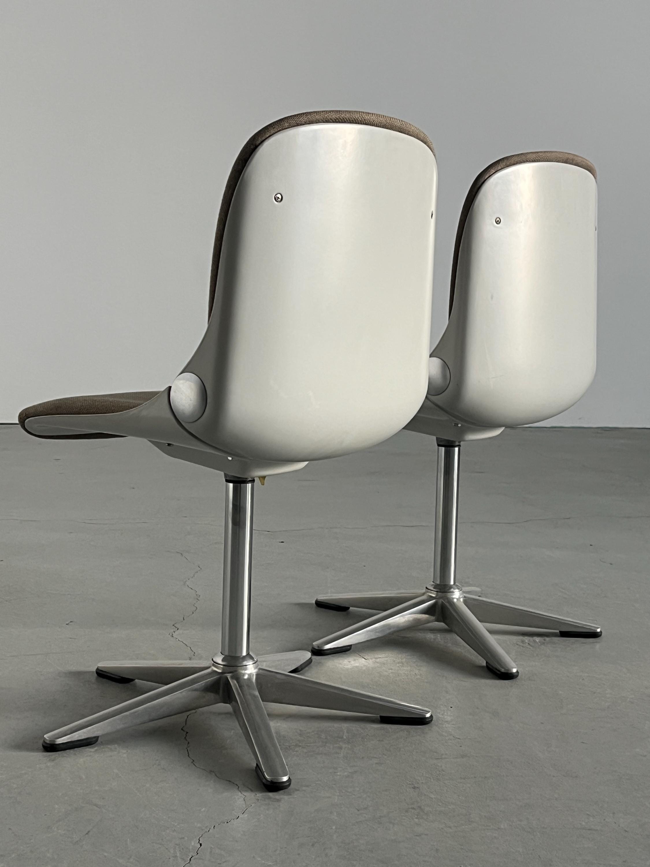 Space Age ‘Model 232’ Office Chairs by Wilhelm Ritz for Wilkhahn