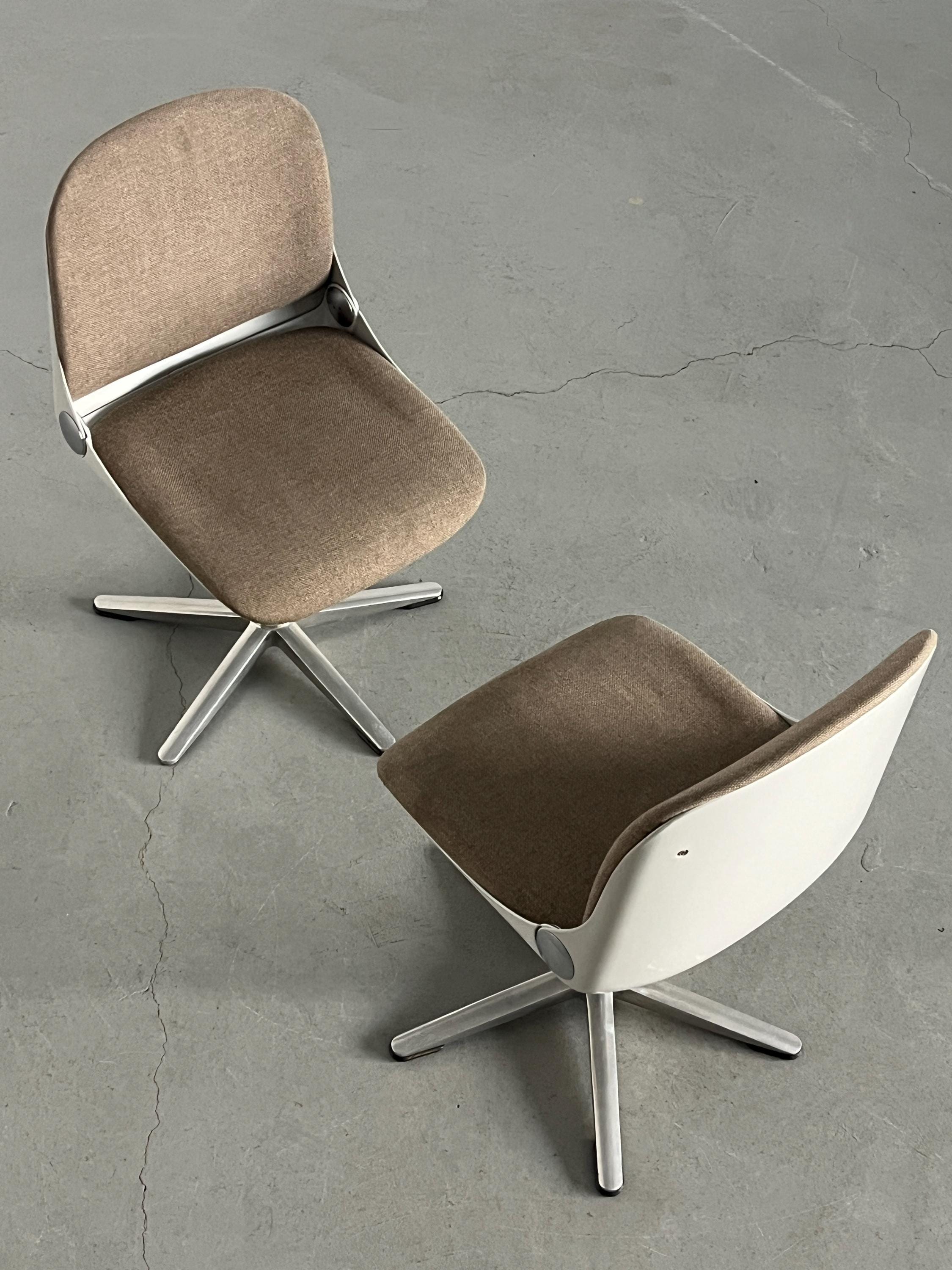 Space Age ‘Model 232’ Office Chairs by Wilhelm Ritz for Wilkhahn