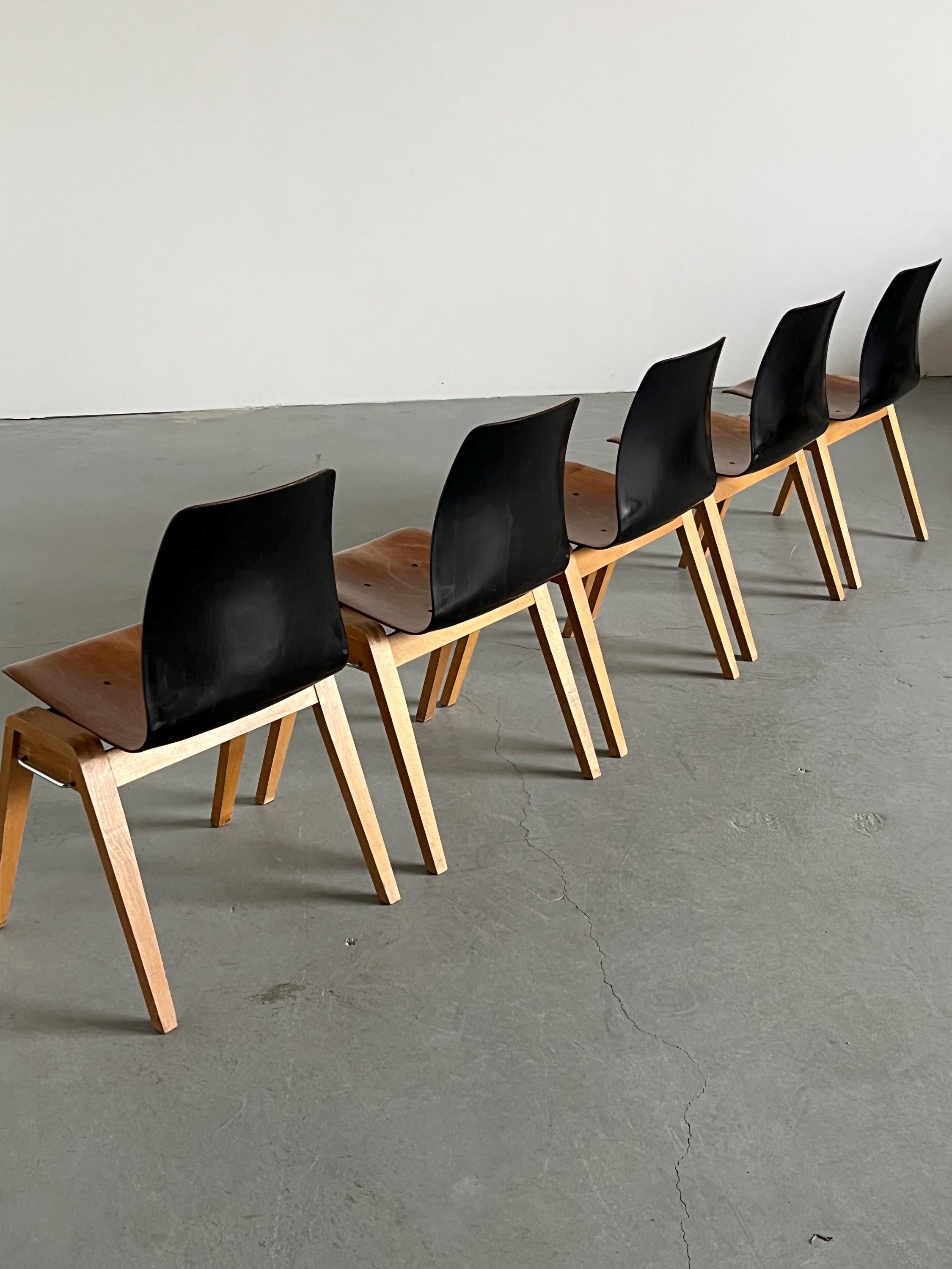 Stackable Dining Chairs by Adam Stegner for Pagholz Flötotto