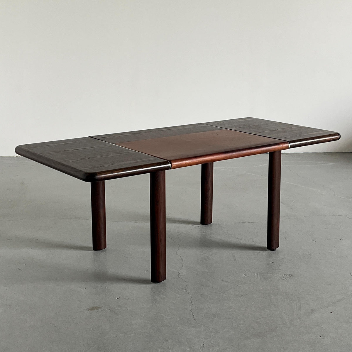 Large Palisander Mid-Century Modern Office Table