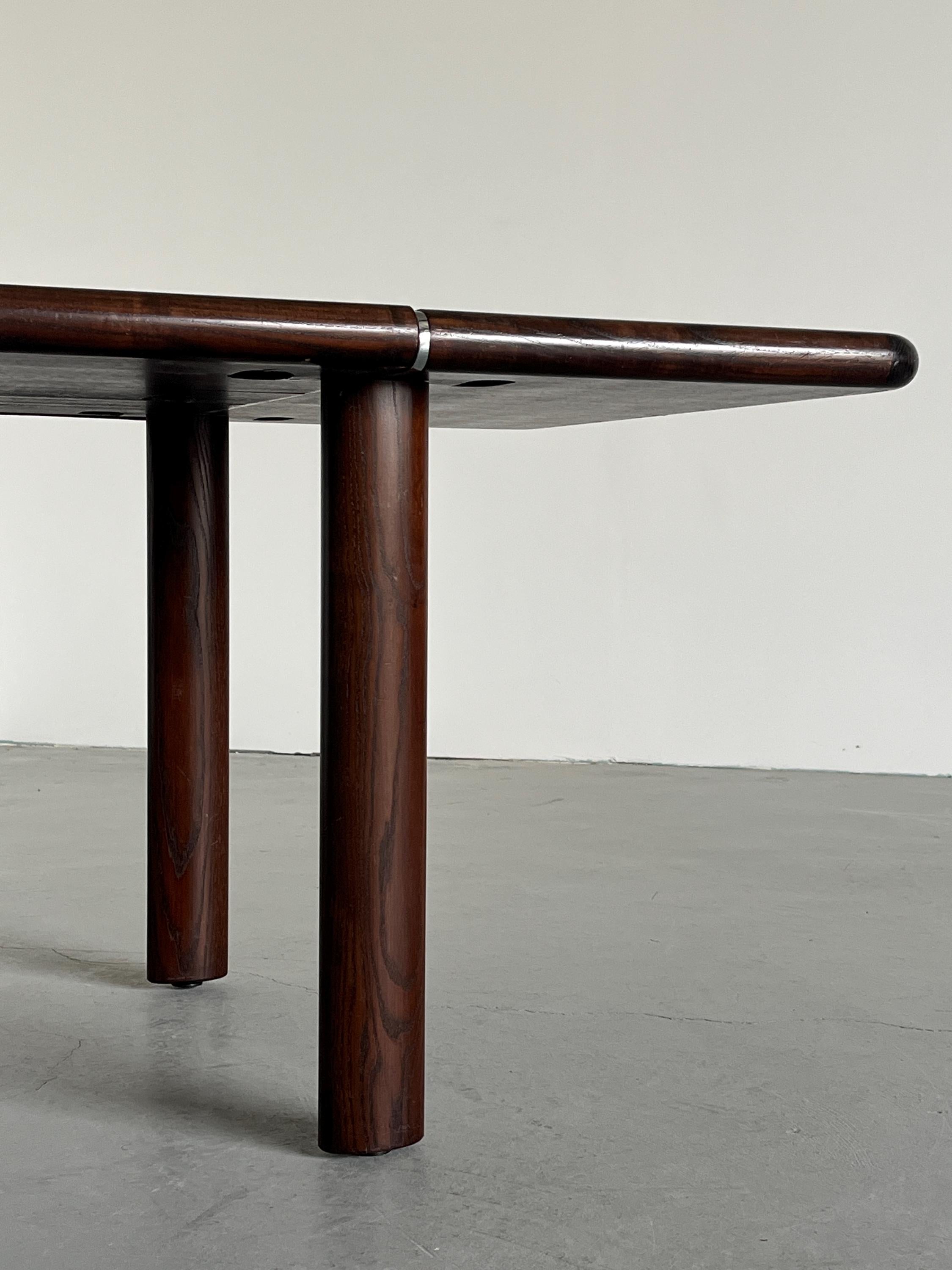 Large Palisander Mid-Century Modern Office Table