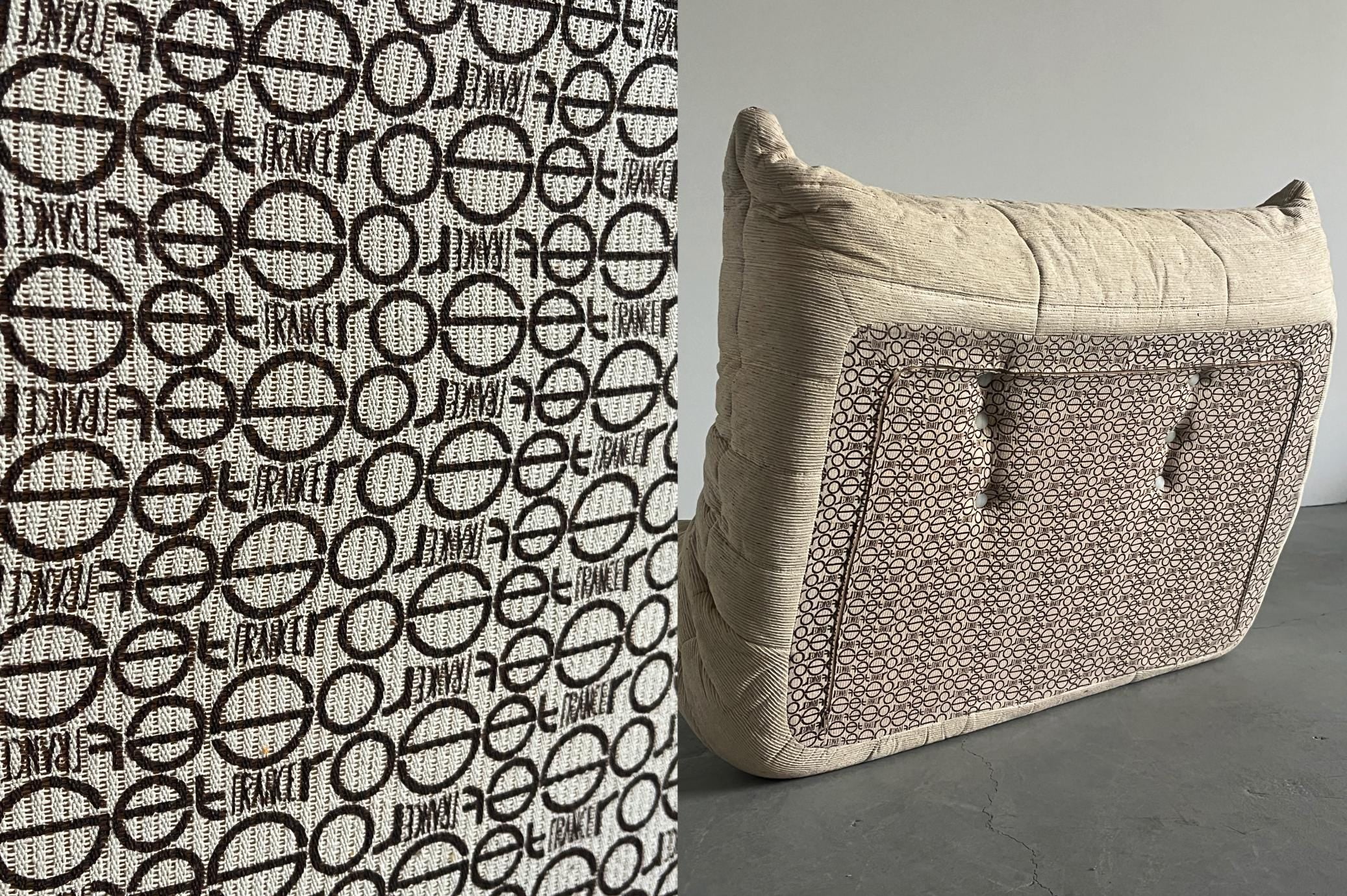 ‘Togo’ Two-Seater Sofa by Michel Ducaroy for Ligne Roset