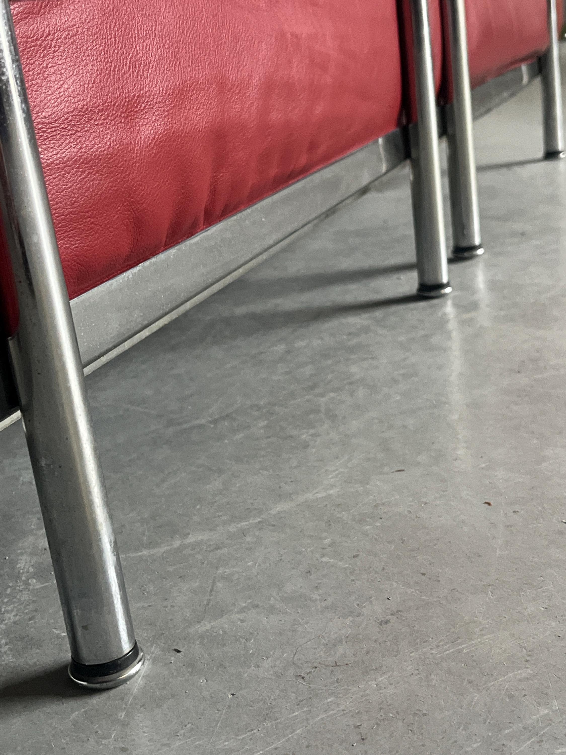 Iconic ‘LC3’ Two-Seater Sofa by Le Corbusier, Charlotte Perriand and Pierre Jeanneret