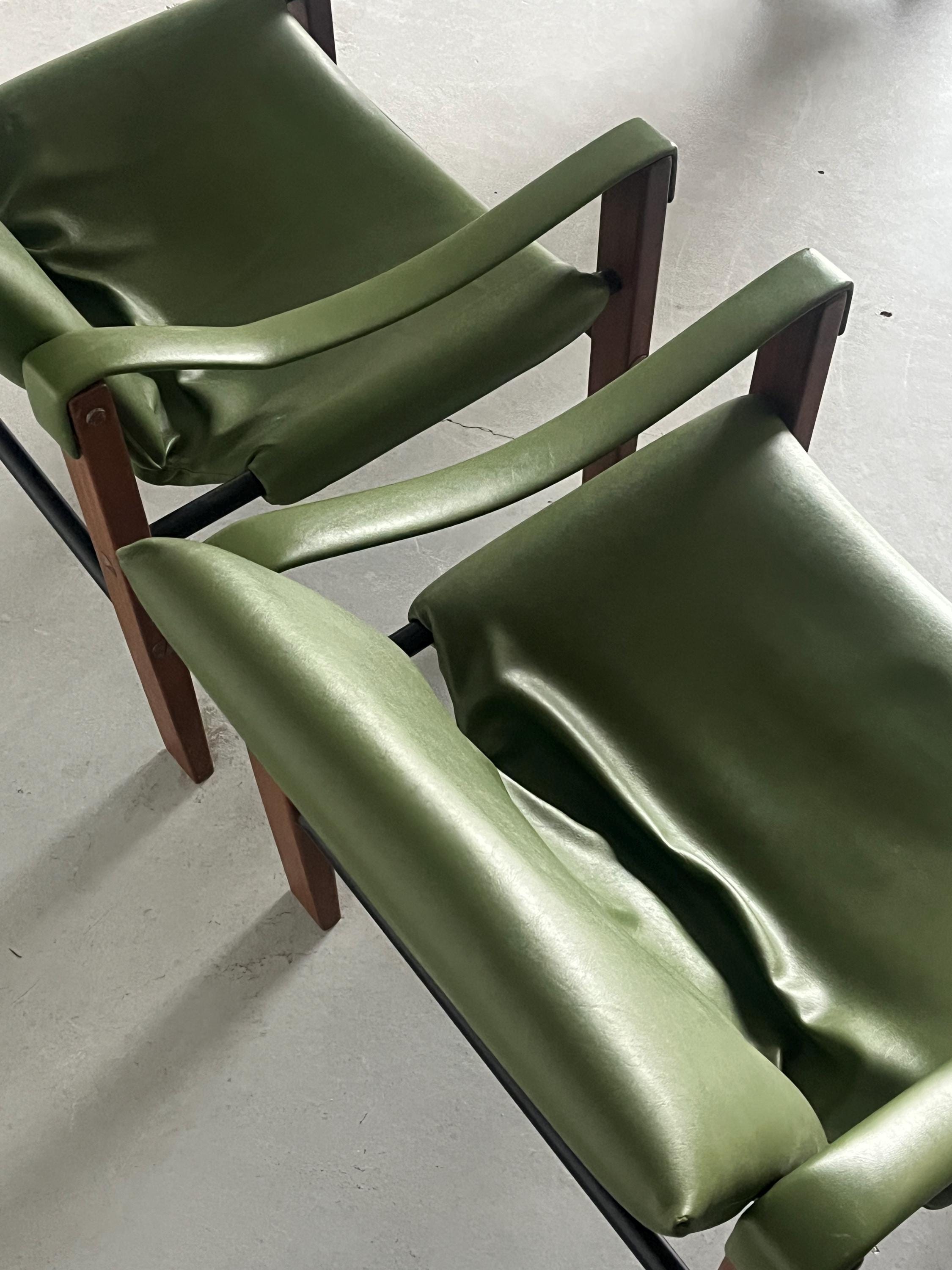Safari Armchairs by Maurice Burke for Arkana