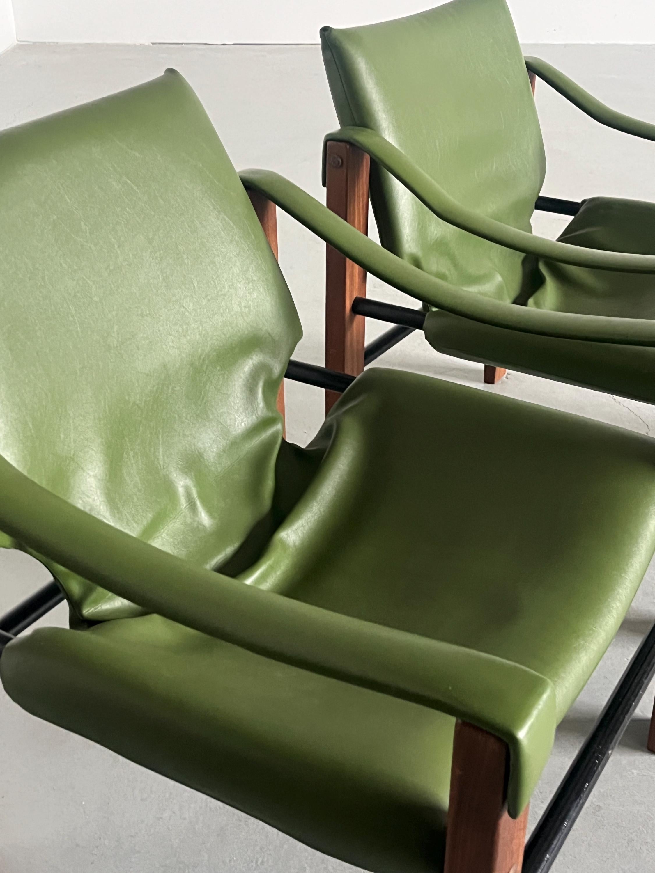 Safari Armchairs by Maurice Burke for Arkana