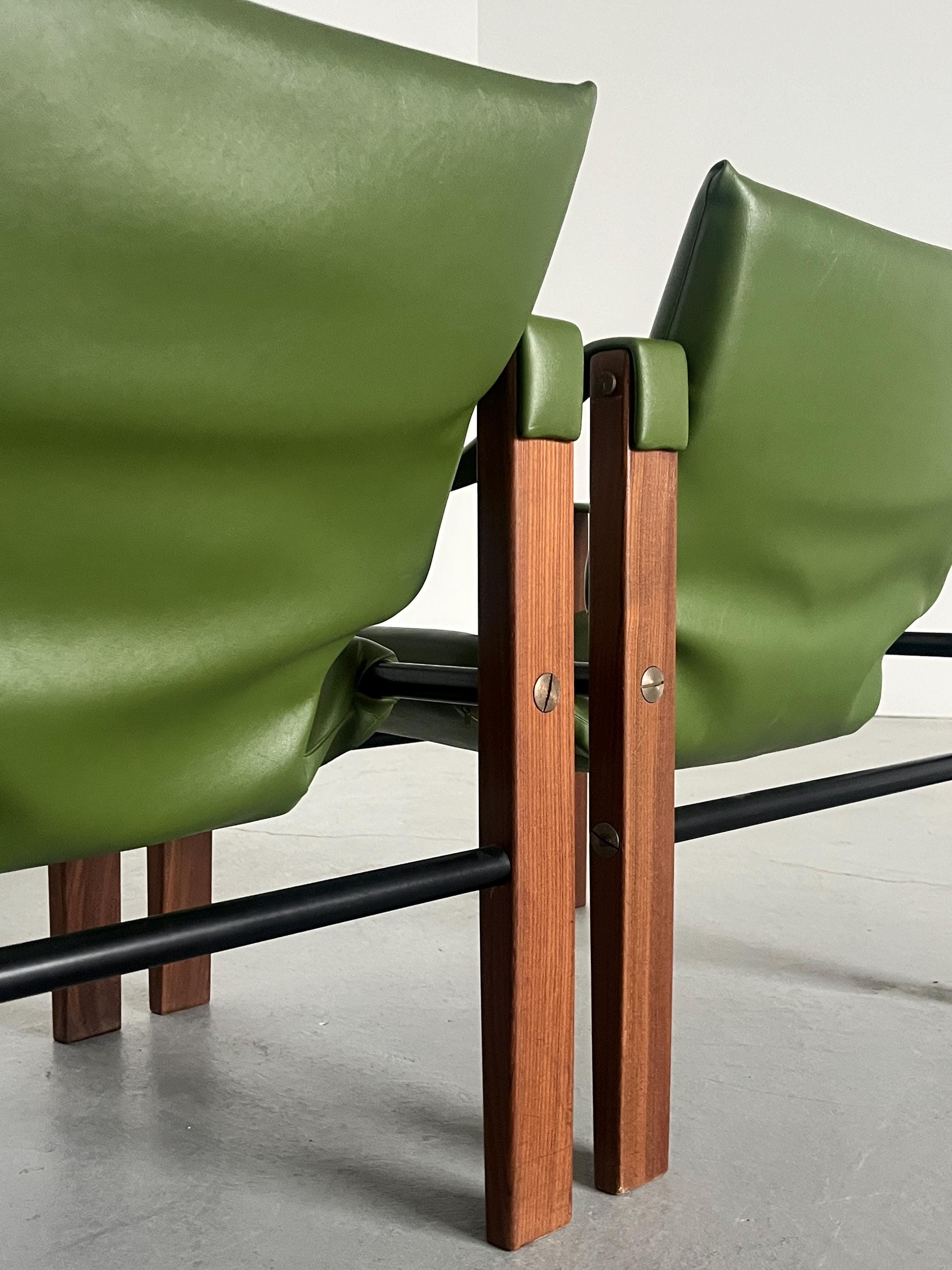 Safari Armchairs by Maurice Burke for Arkana