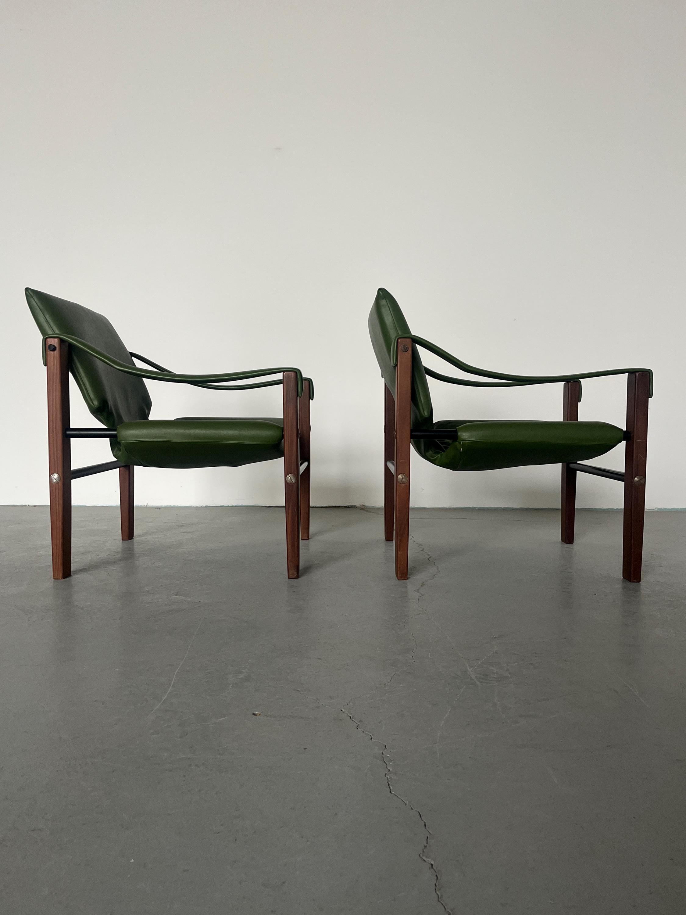 Safari Armchairs by Maurice Burke for Arkana