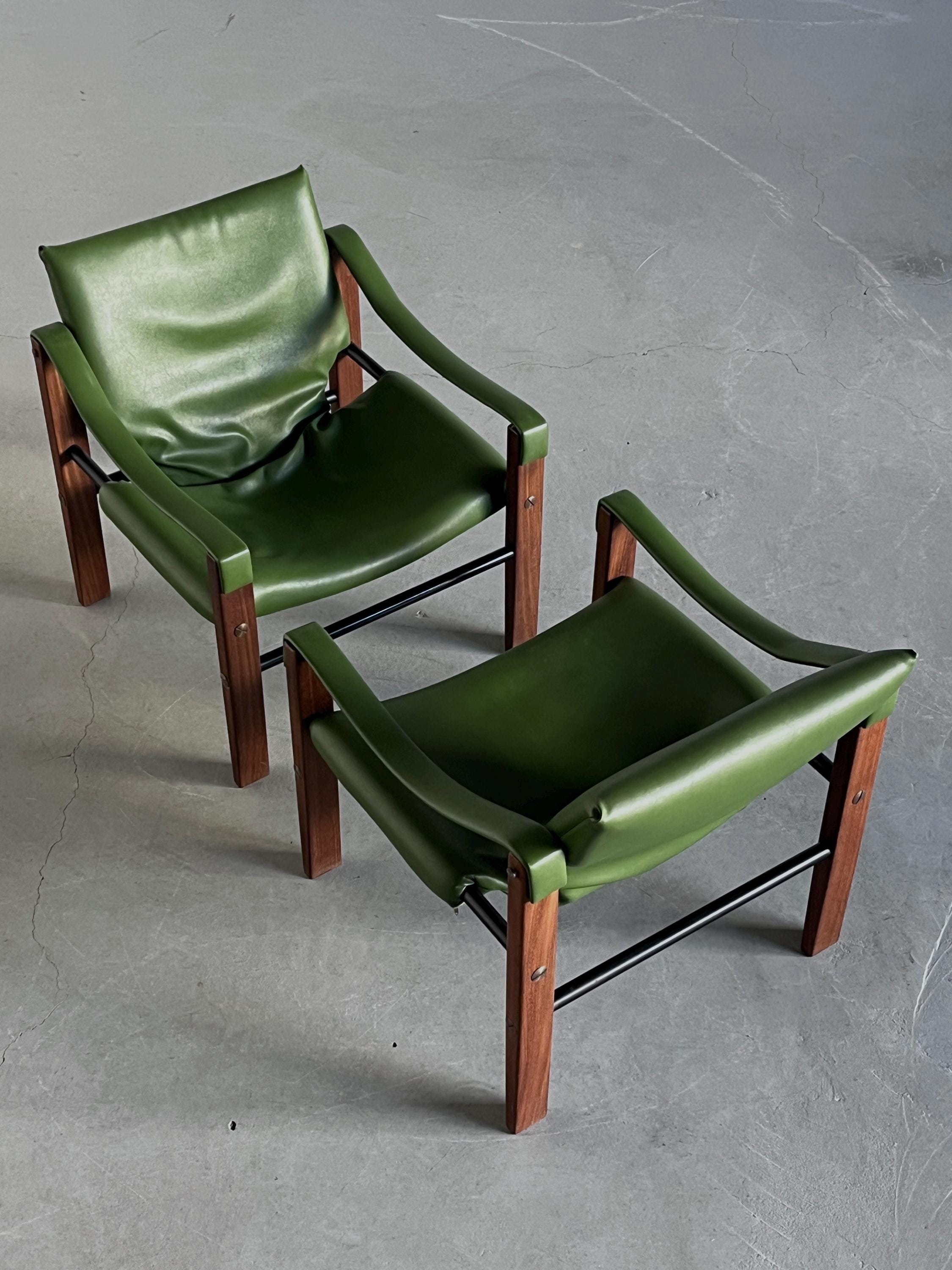 Safari Armchairs by Maurice Burke for Arkana