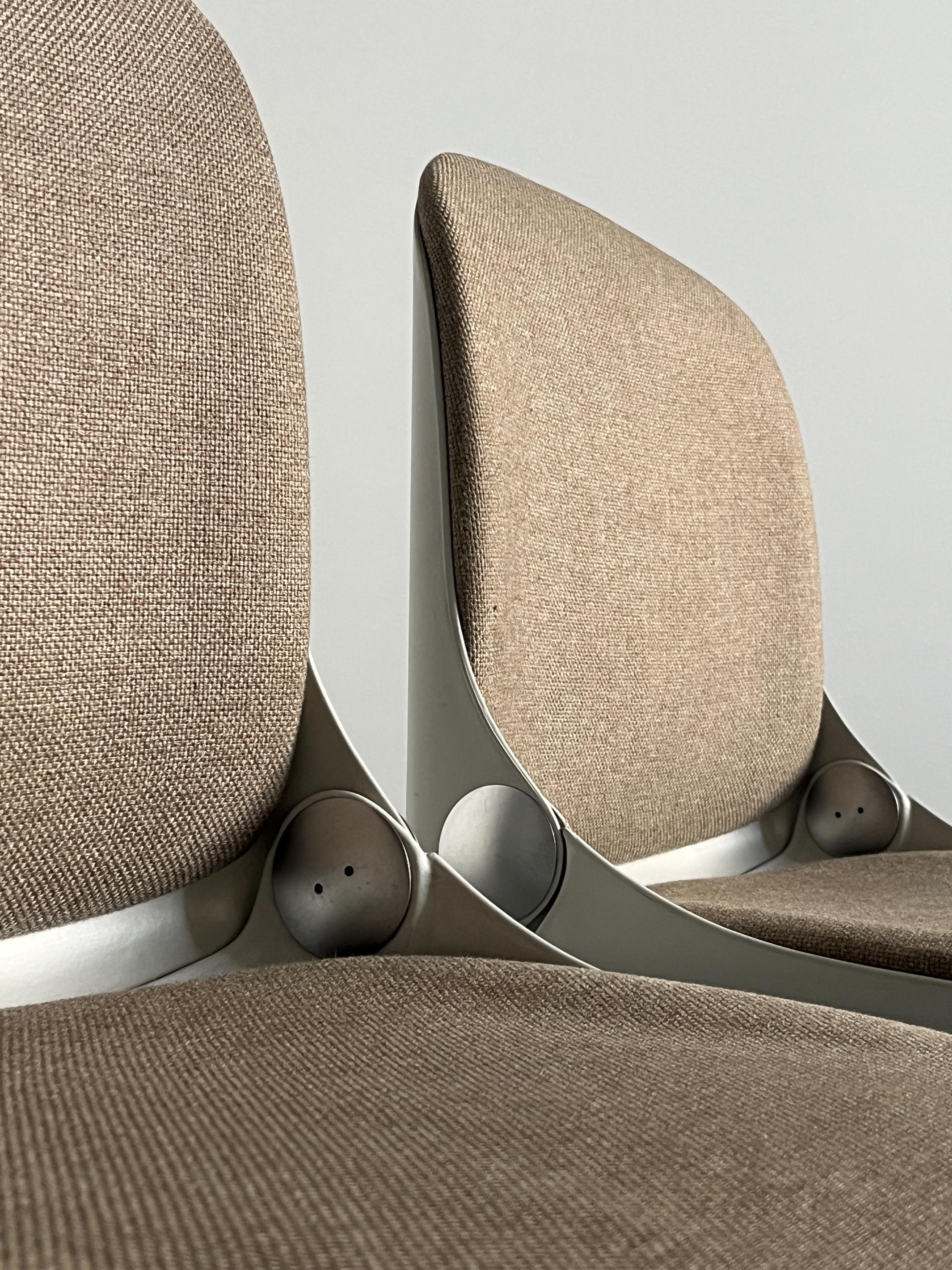 Space Age ‘Model 232’ Office Chairs by Wilhelm Ritz for Wilkhahn