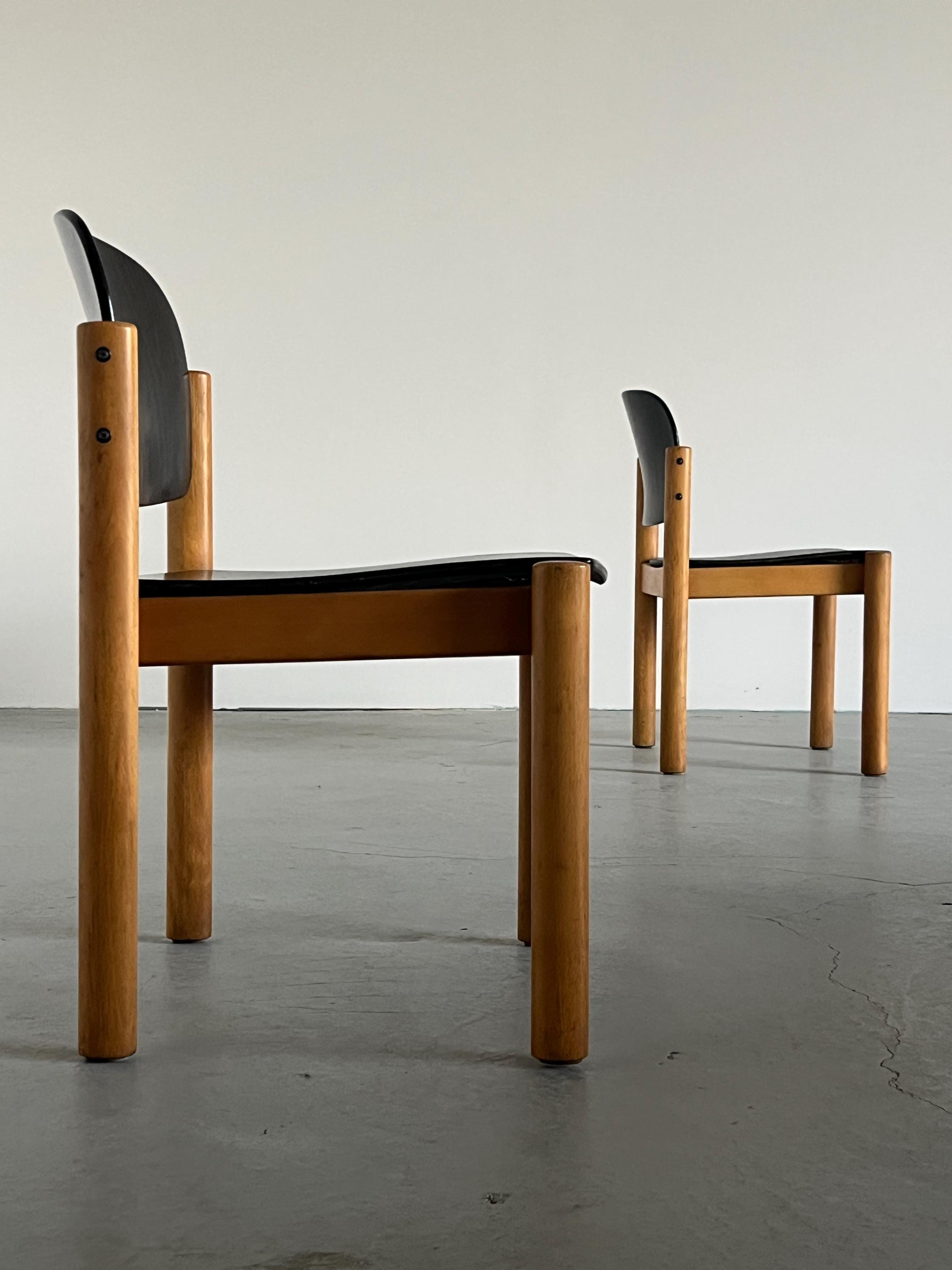 Stackable Dining Chairs by Kusch & Co