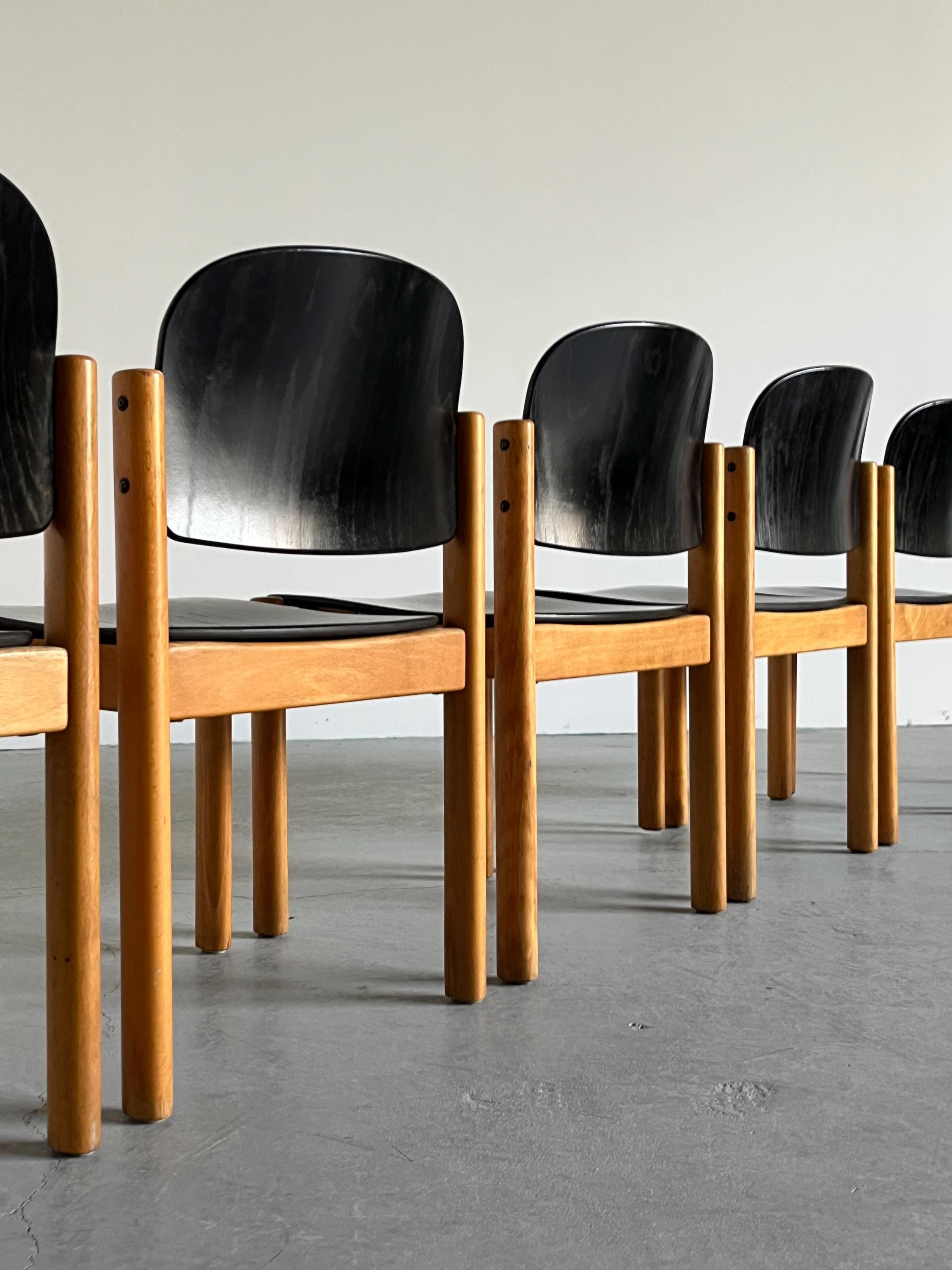 Stackable Dining Chairs by Kusch & Co